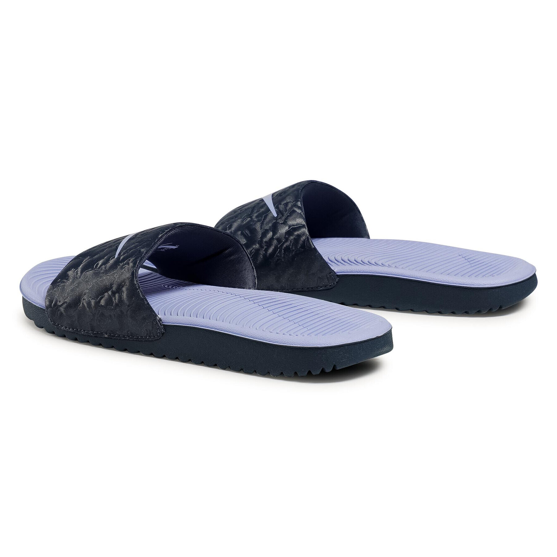 Nike Șlapi Kawa Slide (GS/PS) 819352 405 Negru - Pled.ro