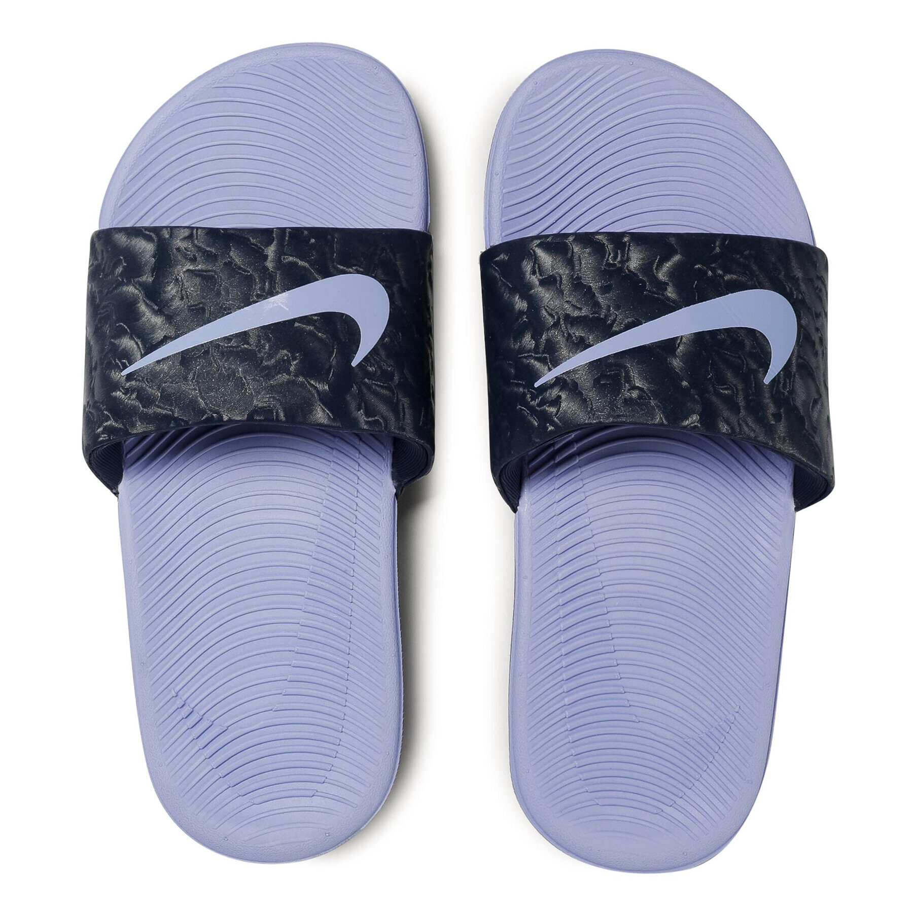 Nike Șlapi Kawa Slide (GS/PS) 819352 405 Negru - Pled.ro