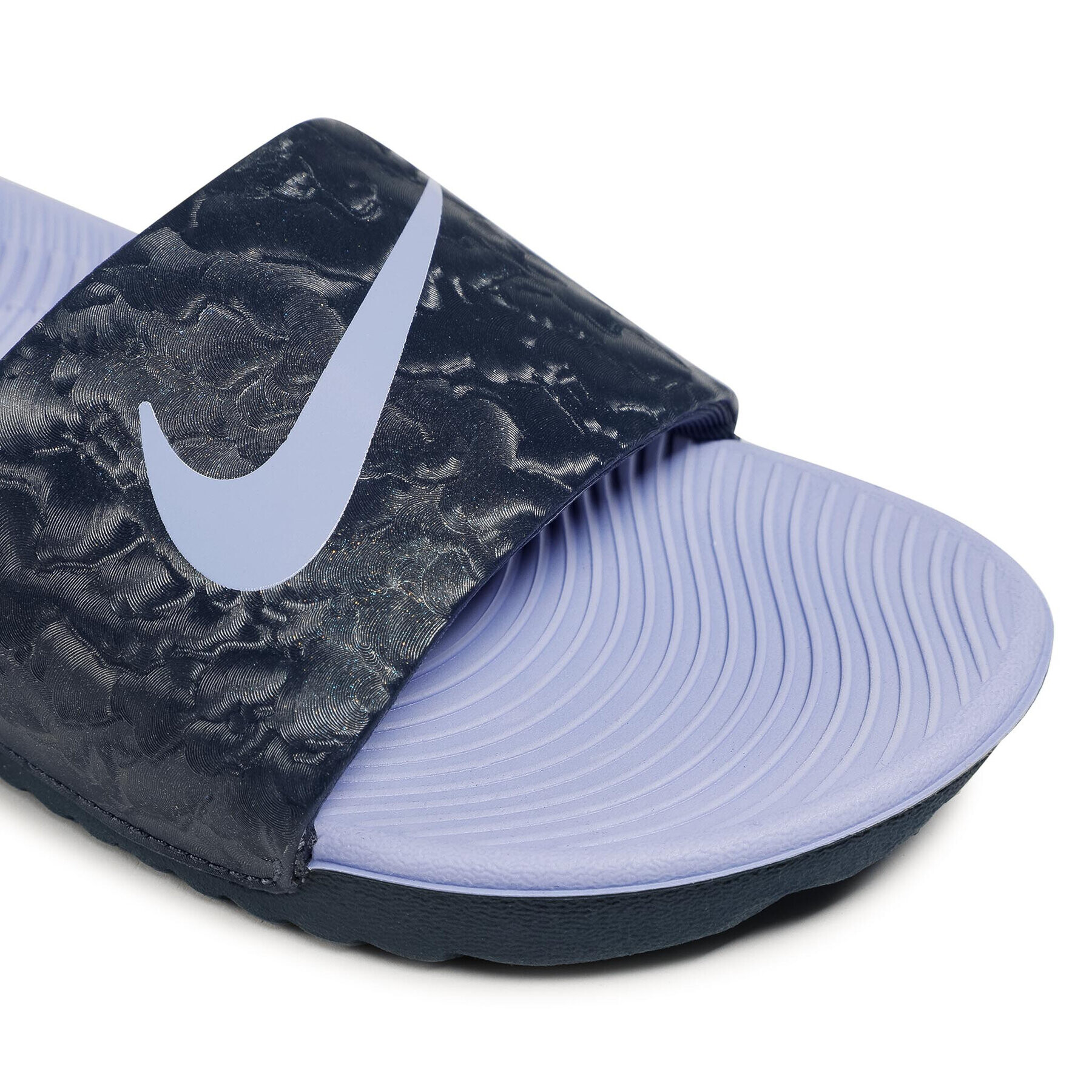 Nike Șlapi Kawa Slide (GS/PS) 819352 405 Negru - Pled.ro