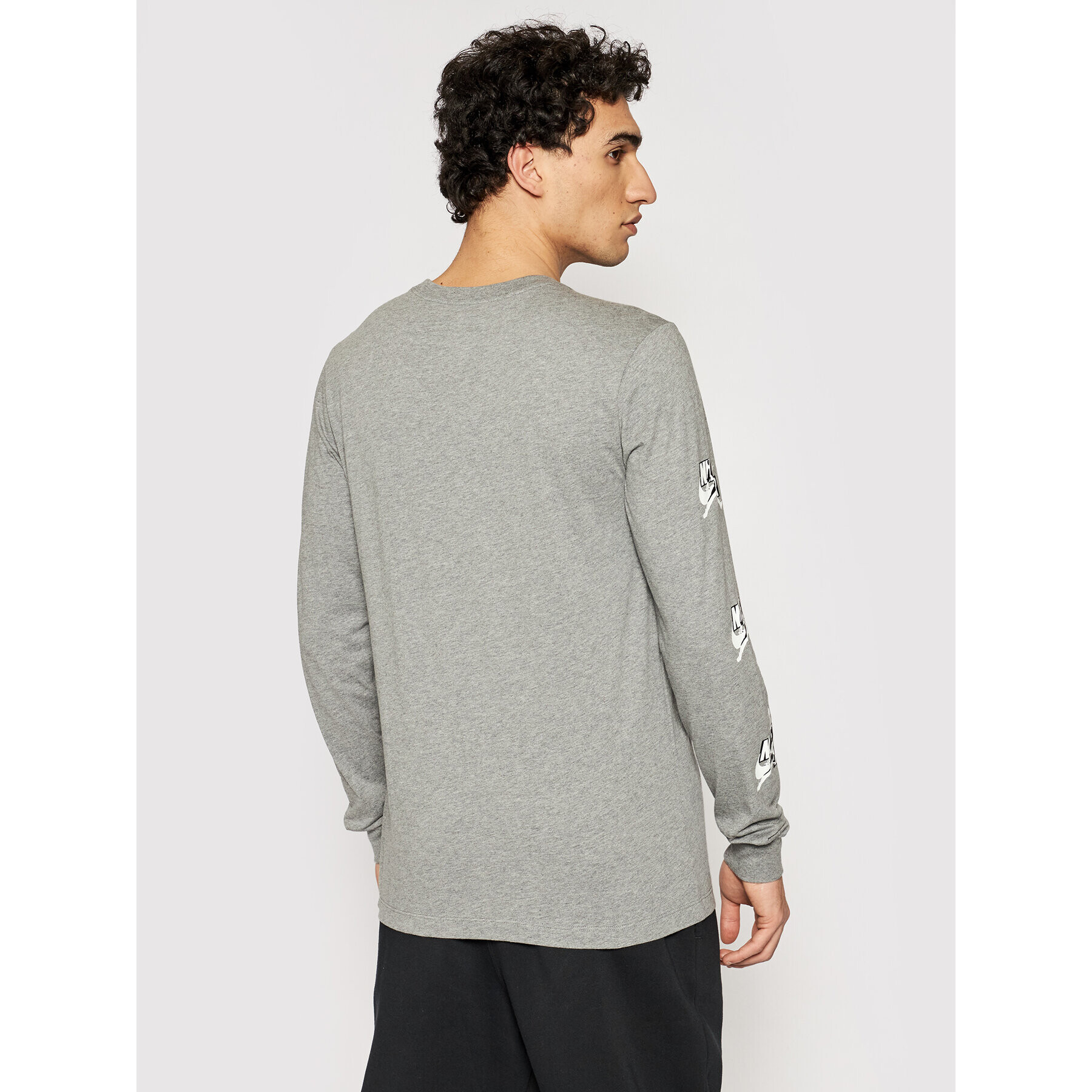 Nike Longsleeve Air Jordan CN3504 Gri Standard Fit - Pled.ro