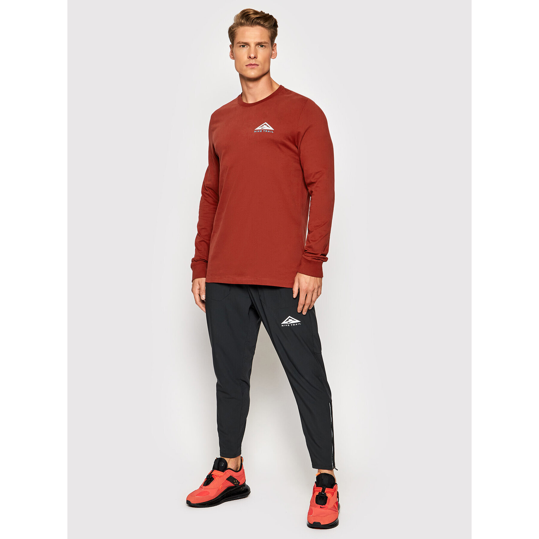 Nike Longsleeve Trail CZ9821 Vișiniu Standard Fit - Pled.ro