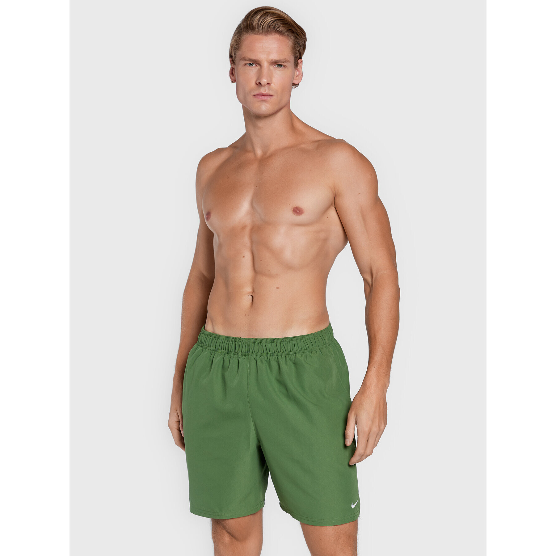 Nike Pantaloni scurți pentru înot Essential Volley NESSA559 Verde Regular Fit - Pled.ro