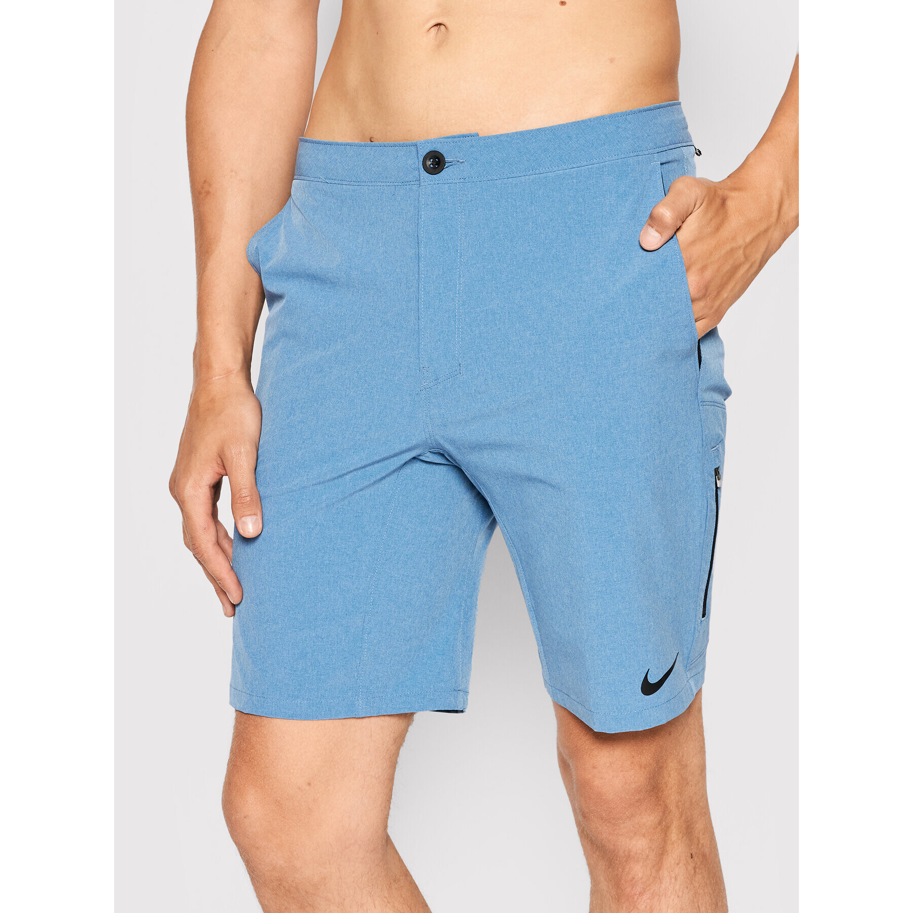 Nike Pantaloni scurți pentru înot Hybrid 9" NESSC515 Albastru Regular Fit - Pled.ro