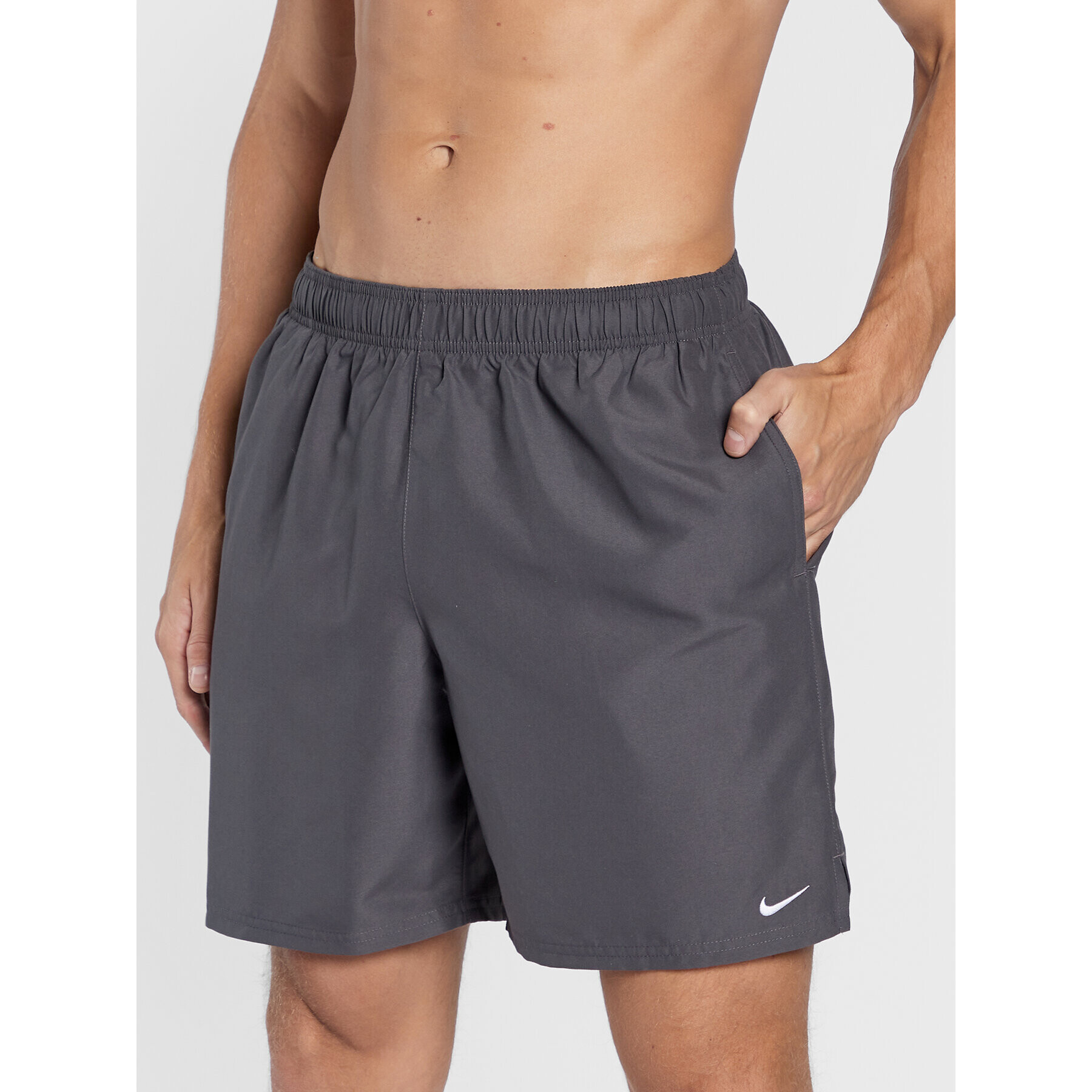 Nike Pantaloni scurți pentru înot Volley NESSA559 Gri Regular Fit - Pled.ro