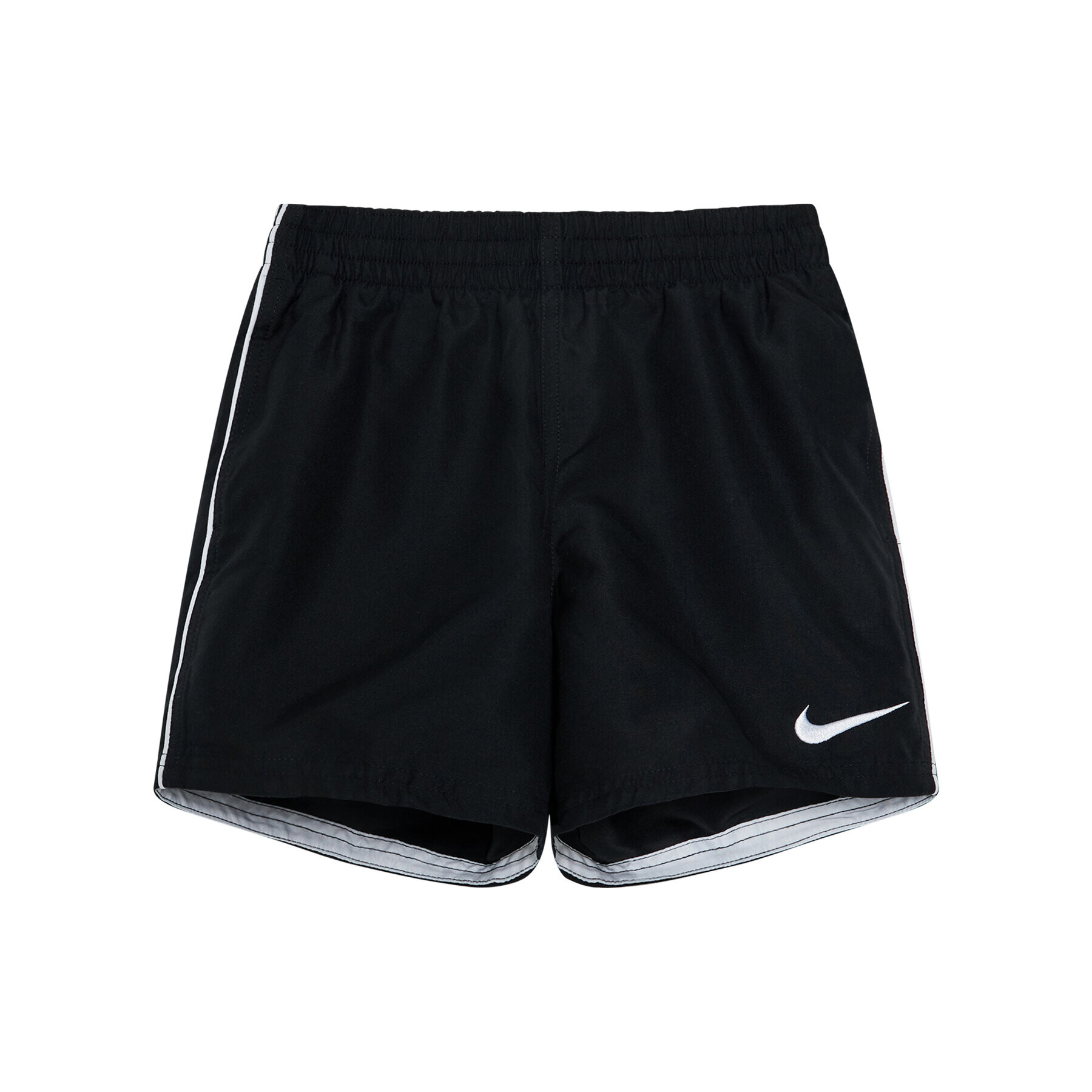 Nike Pantaloni scurți sport 4' Volley NESSA778 Negru Regular Fit - Pled.ro