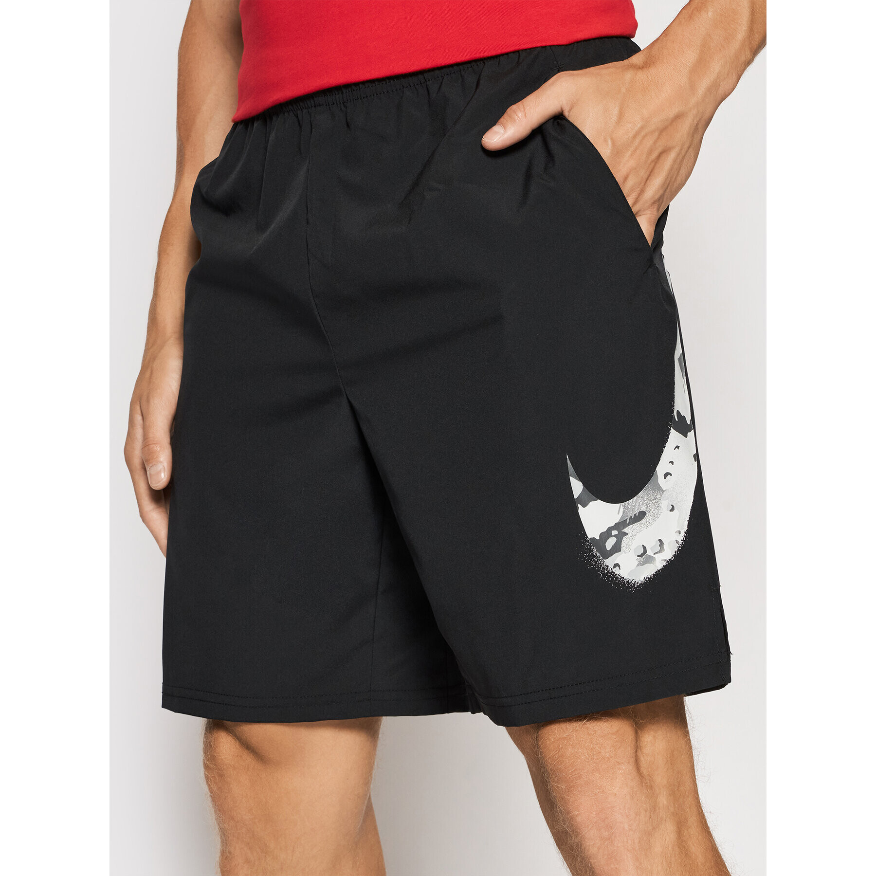 Nike Pantaloni scurți sport Flex Short Camo CZ2429 Negru Standard Fit - Pled.ro