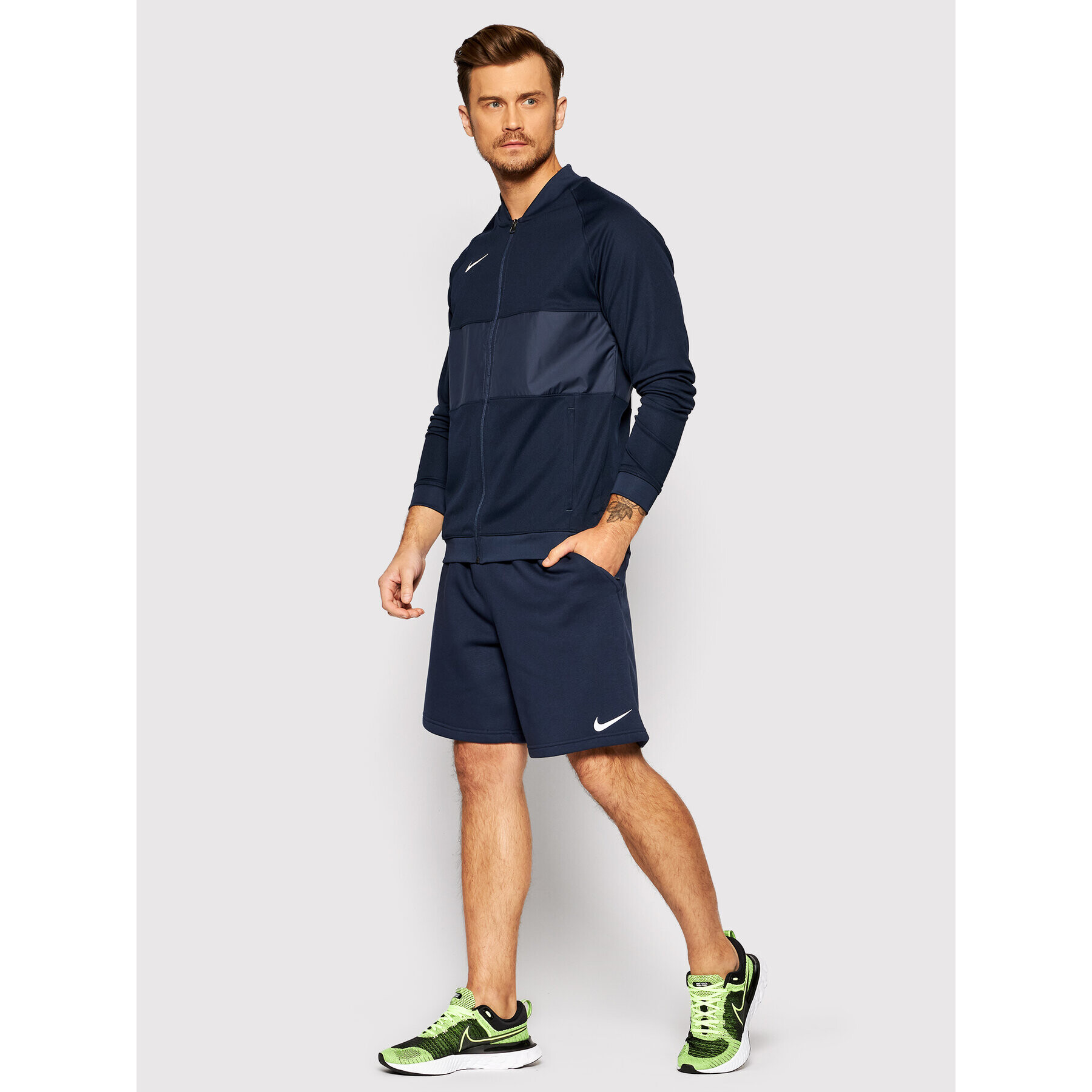 Nike Pantaloni scurți sport Park CW6910 Bleumarin Regular Fit - Pled.ro