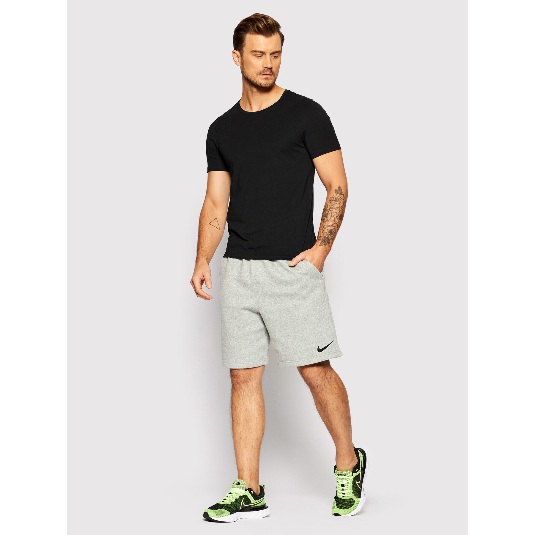 Nike Pantaloni scurți sport Park CW6910 Gri Regular Fit - Pled.ro