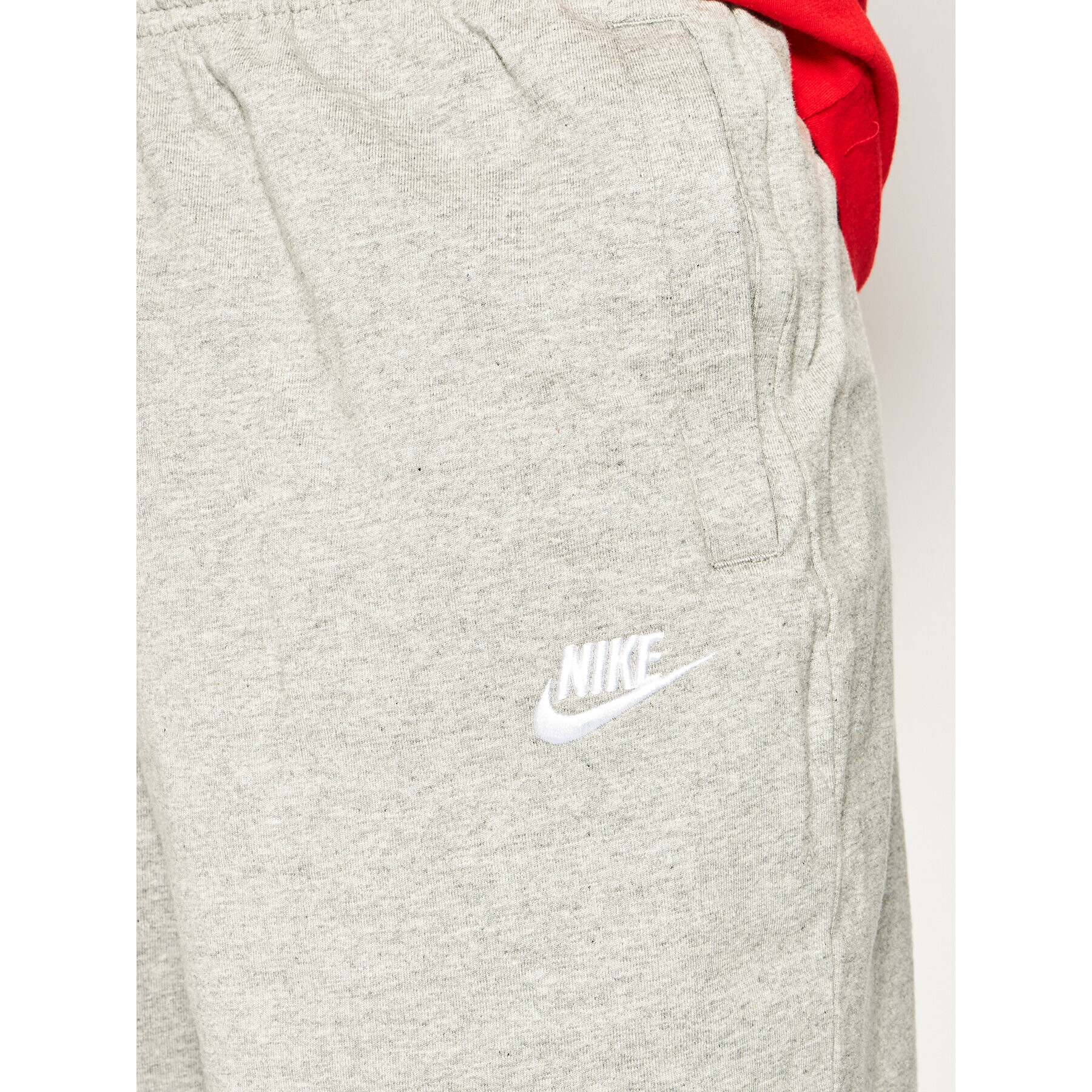 Nike Pantaloni scurți sport Sportswear Club Fleece BV2772 Gri Standard Fit - Pled.ro