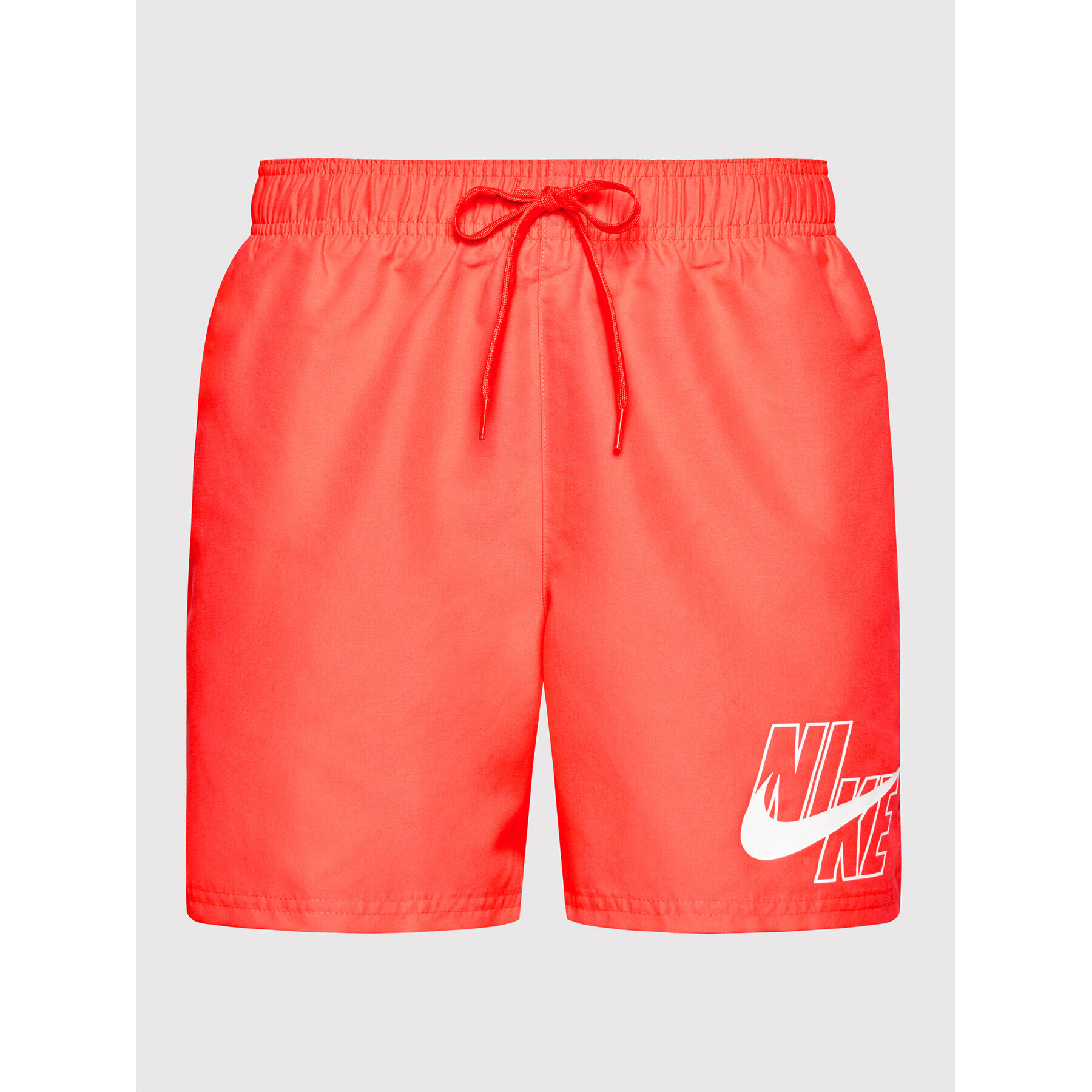 Nike Pantaloni scurți pentru înot Logo Lap 5 NESSA566 Roșu Standard Fit - Pled.ro