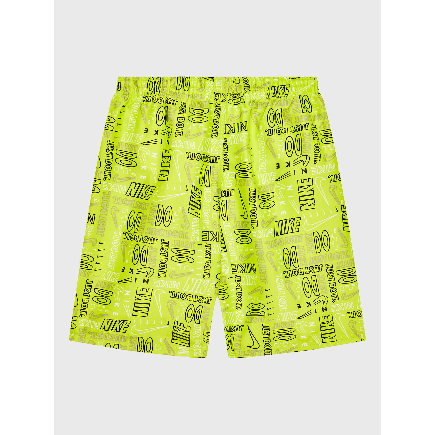 Nike Pantaloni scurți pentru înot Logo Mashup NESSC791 Verde Regular Fit - Pled.ro