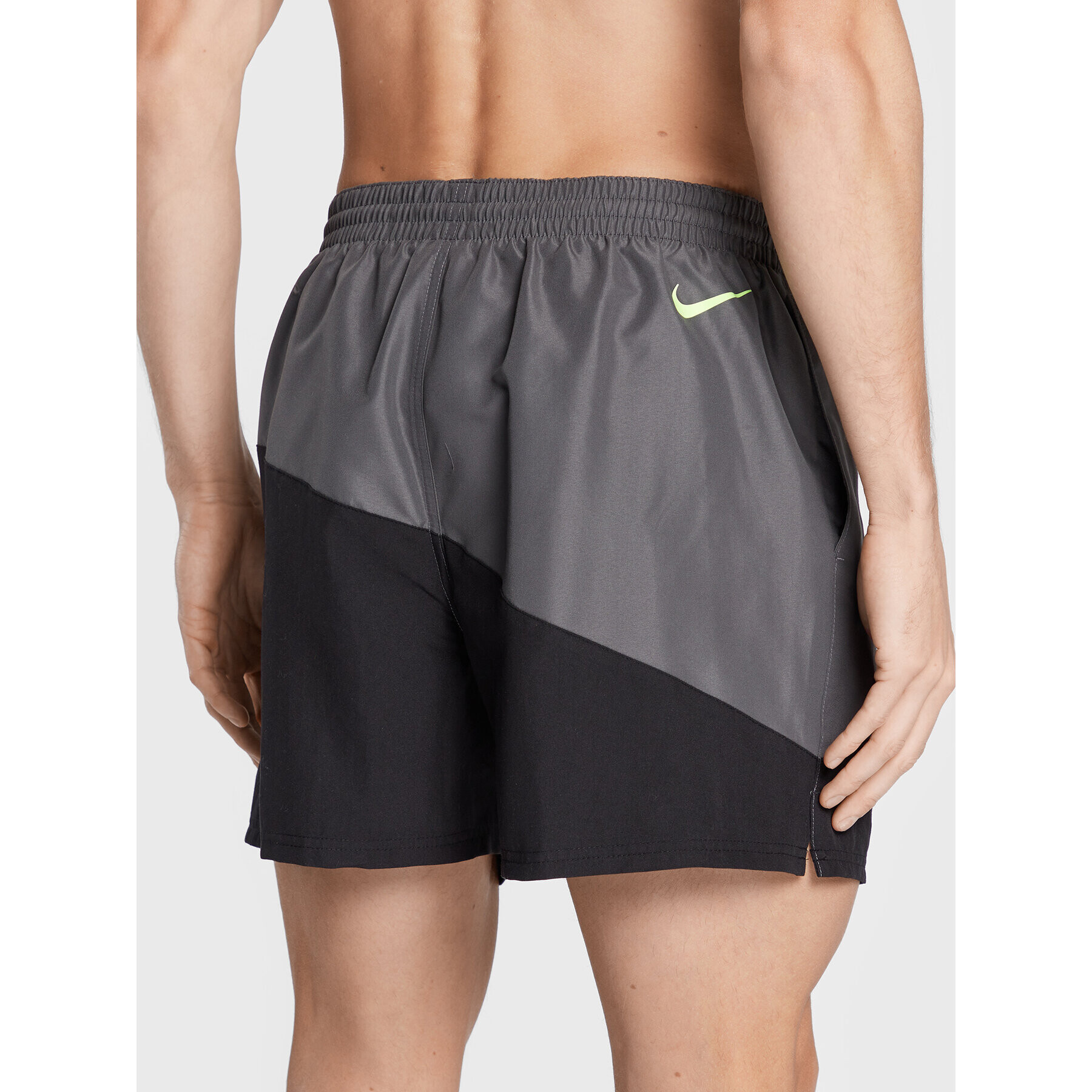 Nike Pantaloni scurți pentru înot NESSC492 Gri Regular Fit - Pled.ro