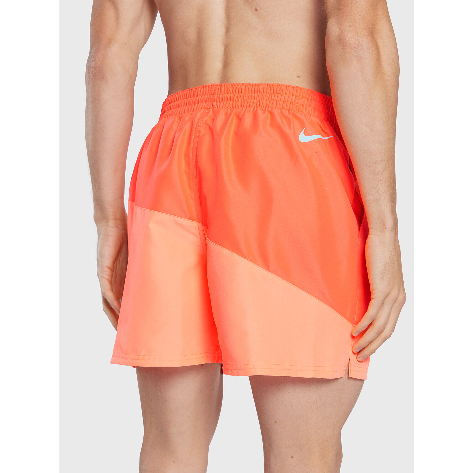 Nike Pantaloni scurți pentru înot NESSC492 Portocaliu Regular Fit - Pled.ro