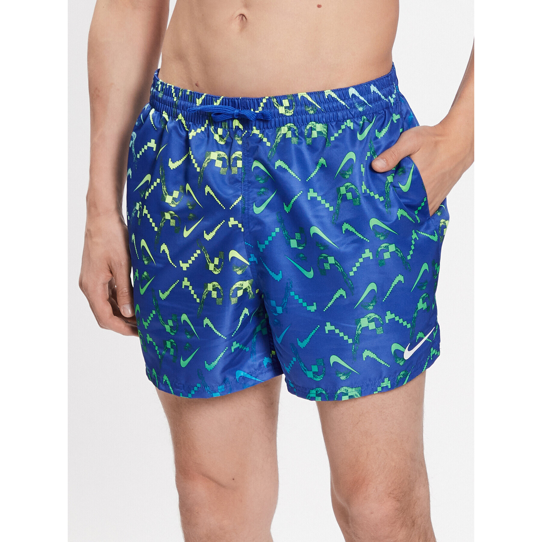 Nike Pantaloni scurți pentru înot NESSD517 Bleumarin Regular Fit - Pled.ro