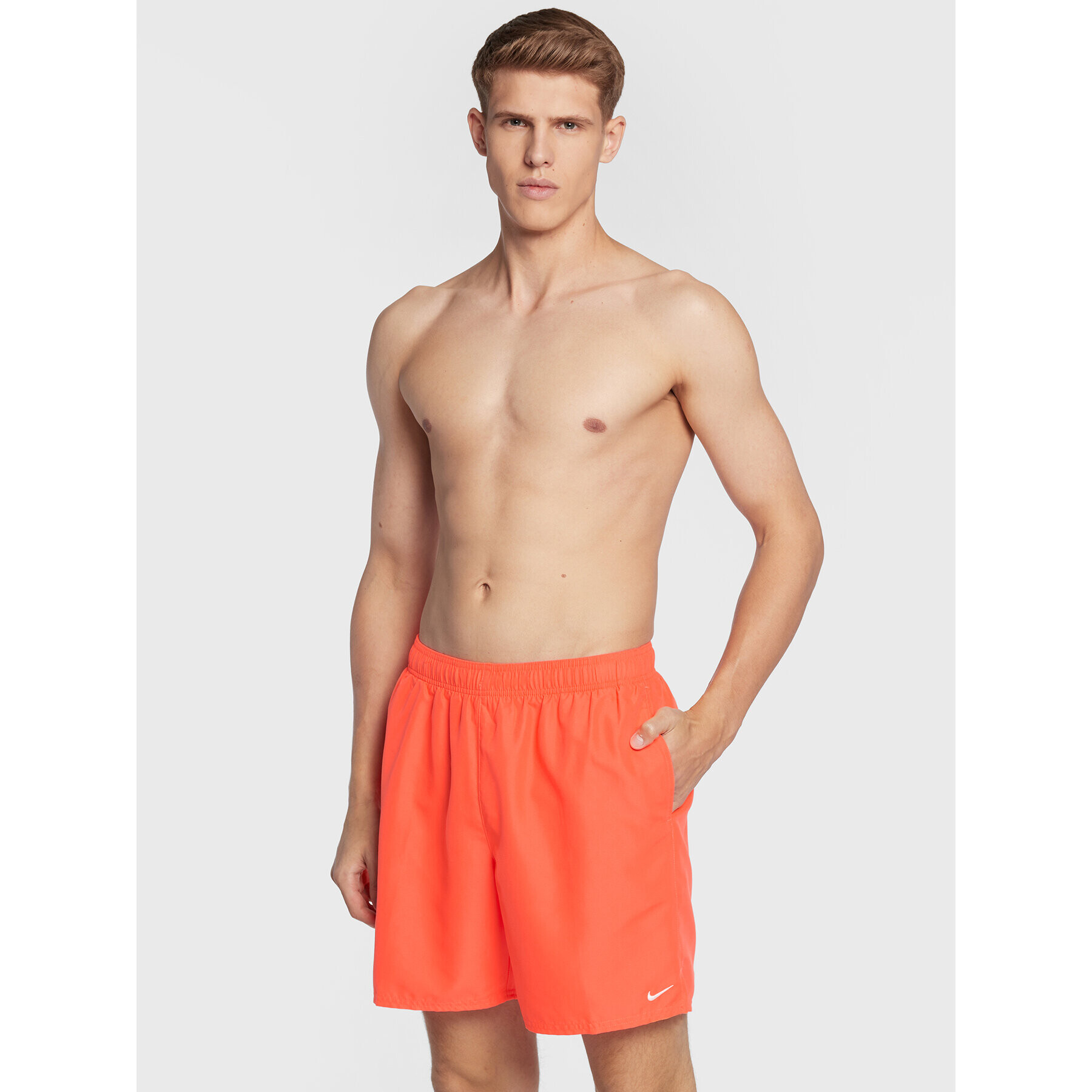 Nike Pantaloni scurți pentru înot Volley NESSA559 Portocaliu Regular Fit - Pled.ro