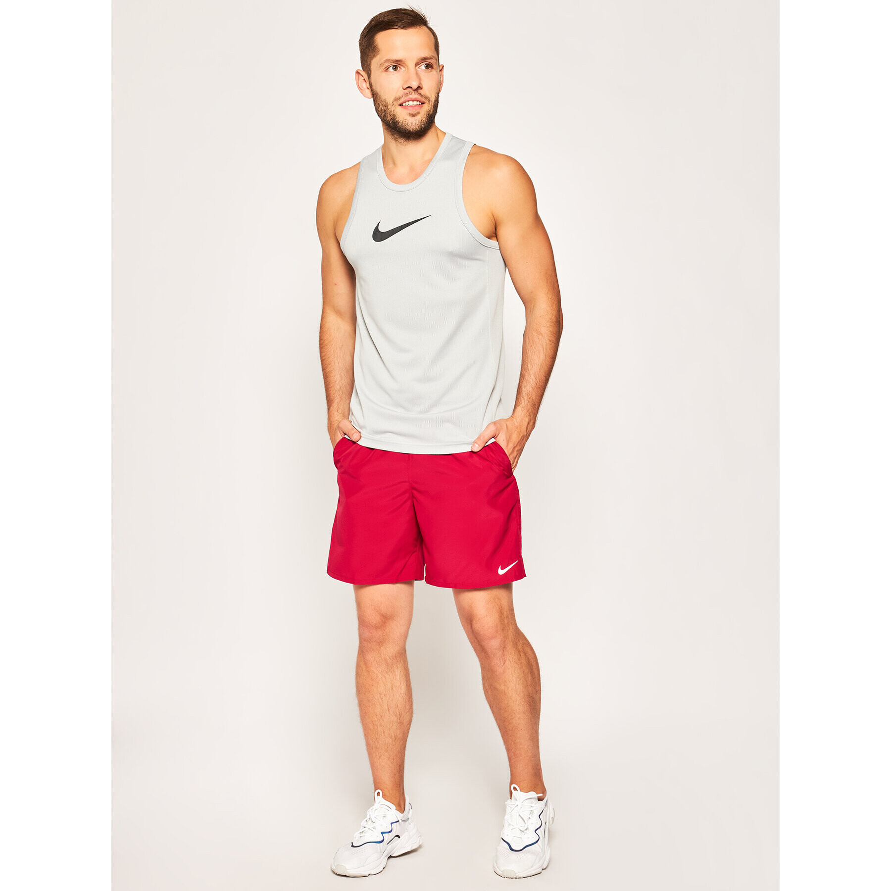 Nike Pantaloni scurți sport 7' Running CK0450 Vișiniu Standard Fit - Pled.ro