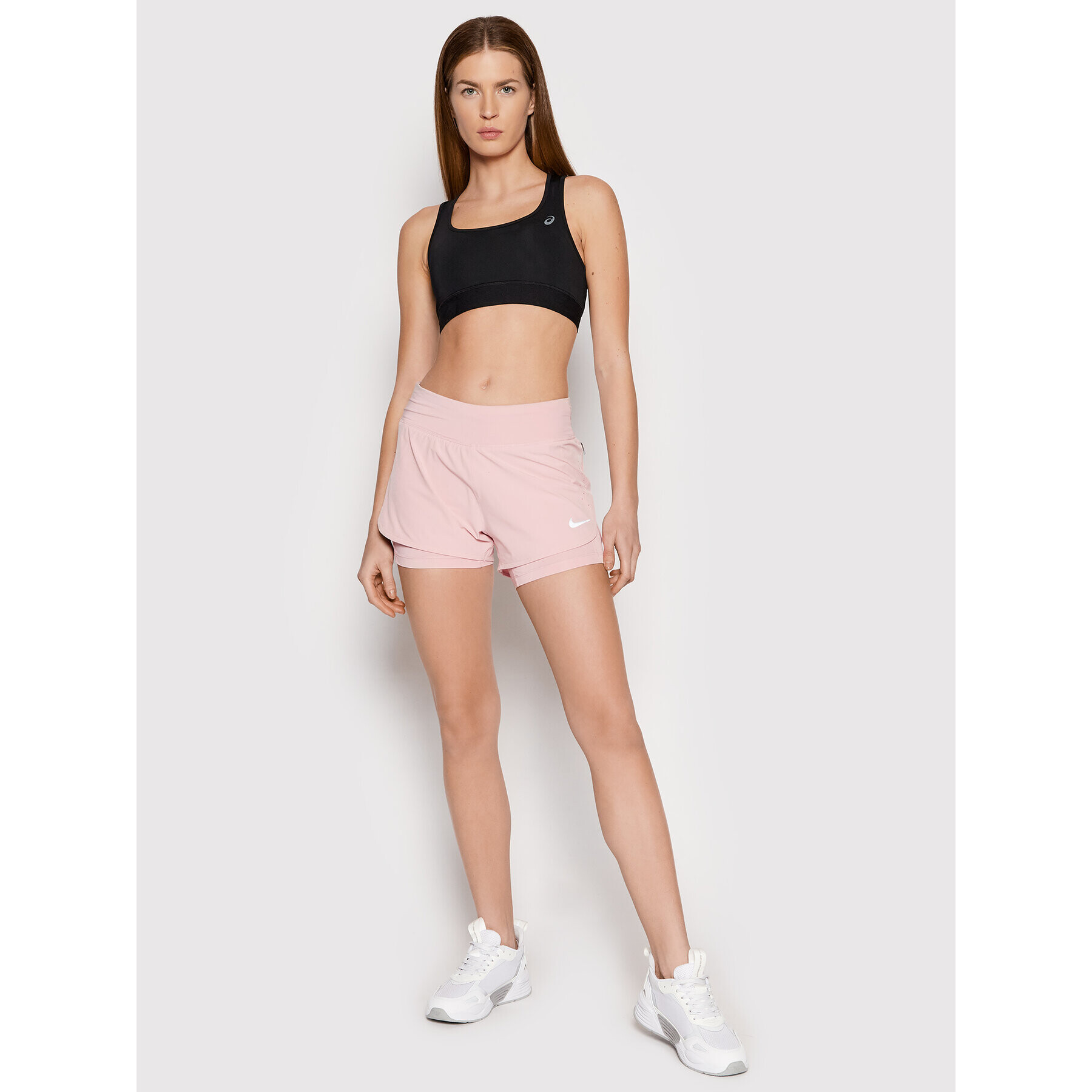 Nike Pantaloni scurți sport Eclipse CZ9570 Roz Regular Fit - Pled.ro