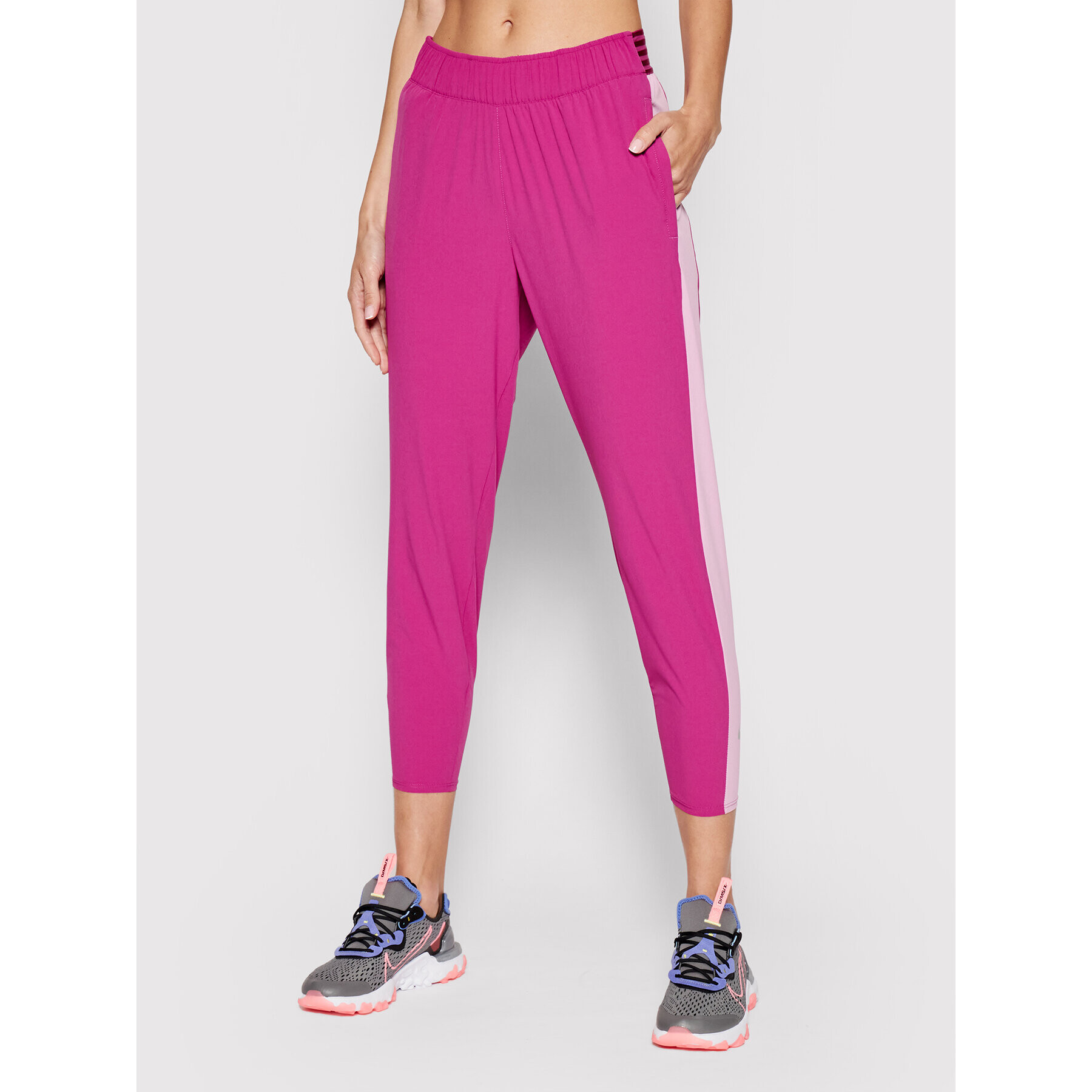 Nike Pantaloni trening BV2898 Roz Regular Fit - Pled.ro