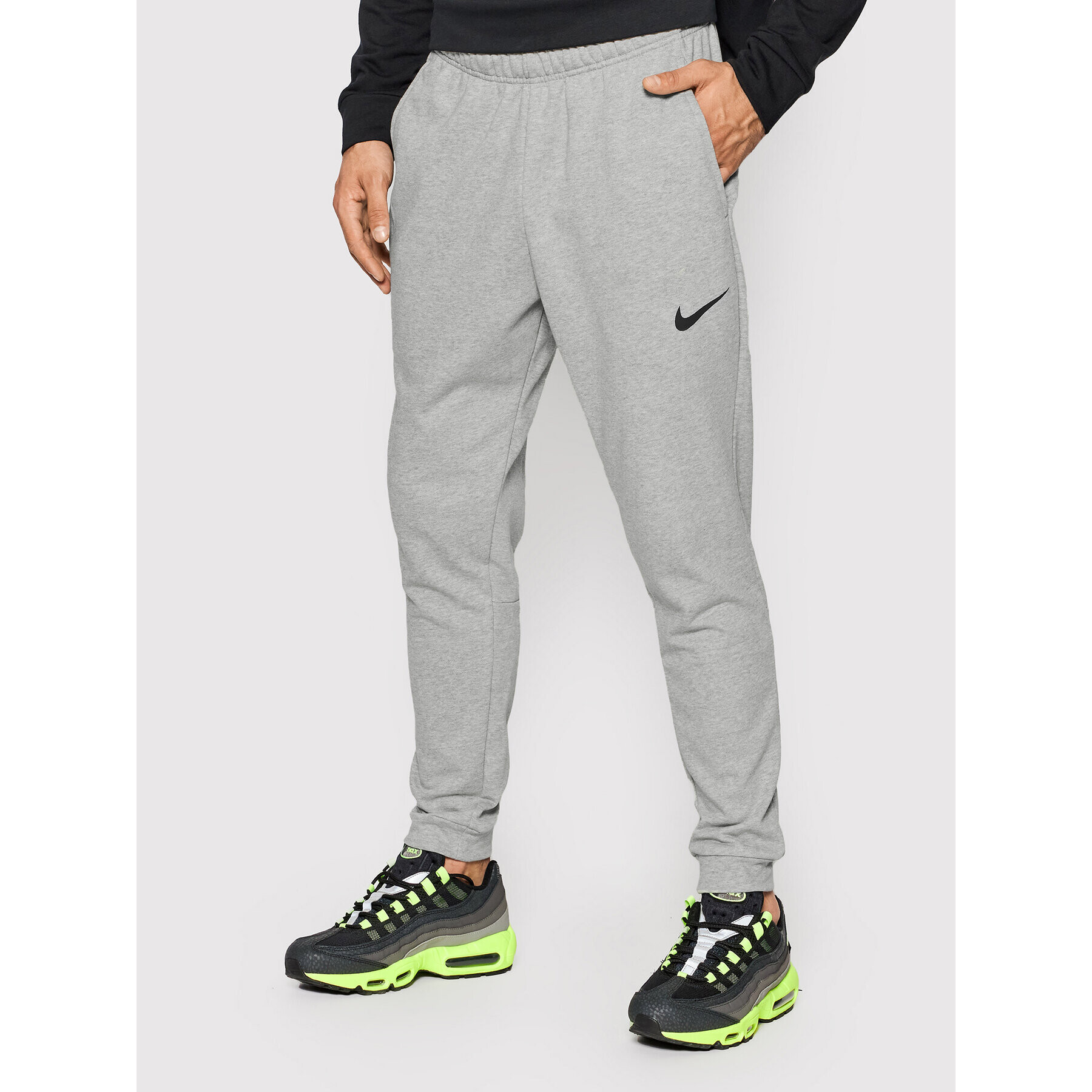 Nike Pantaloni trening Dri-Fit CZ6379 Gri Standard Fit - Pled.ro