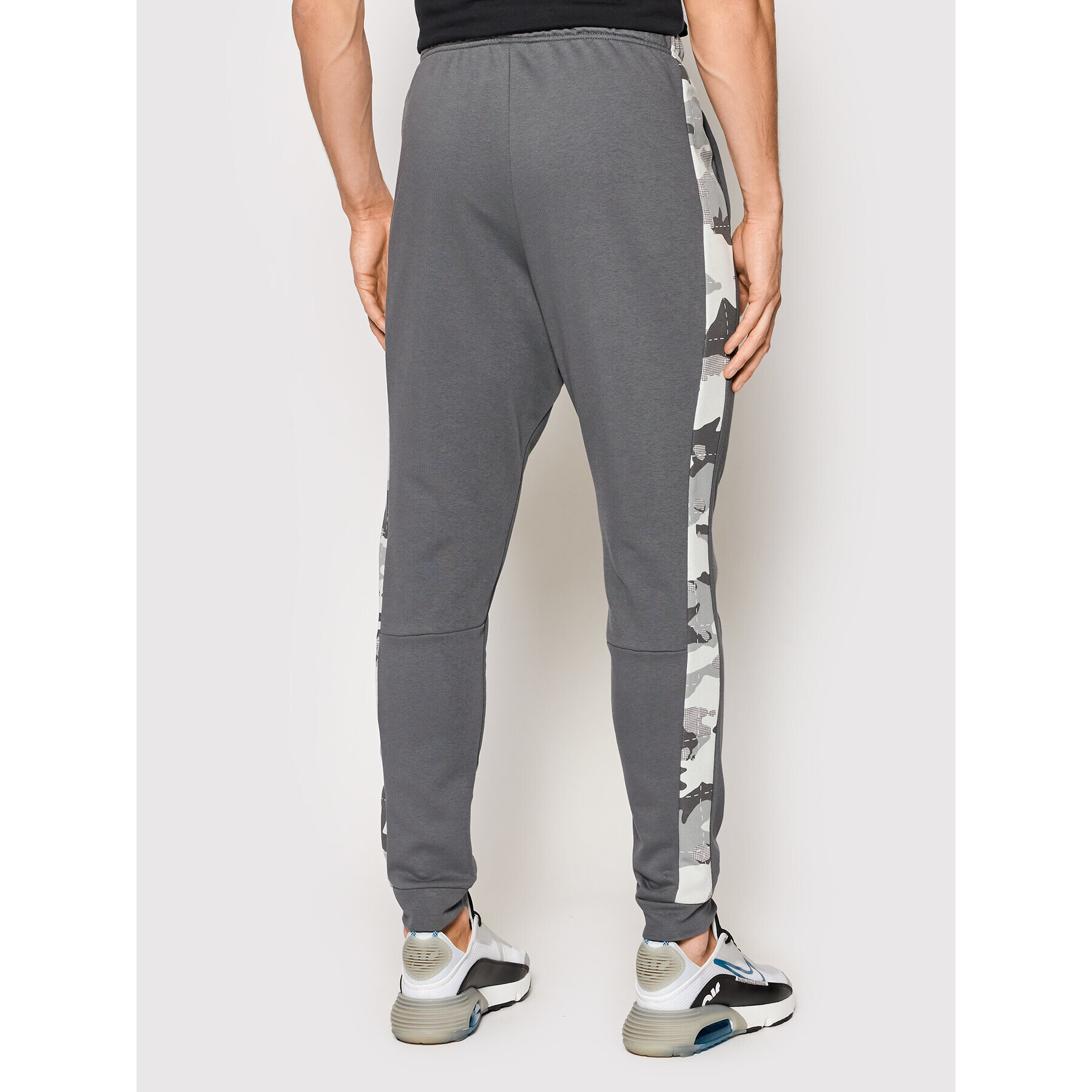 Nike Pantaloni trening Dri-Fit DD1731 Gri Standard Fit - Pled.ro