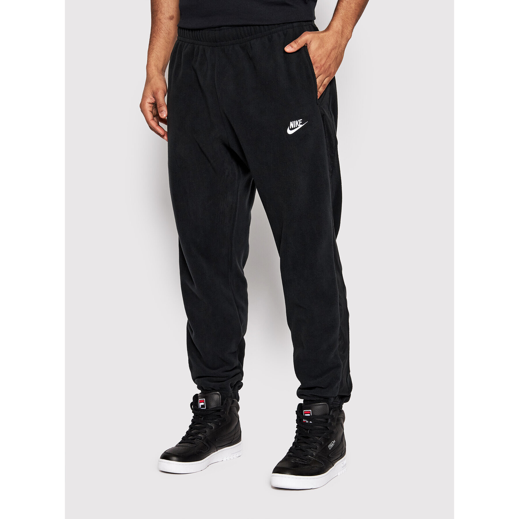 Nike Pantaloni trening Essentials+ DD4892 Negru Regular Fit - Pled.ro