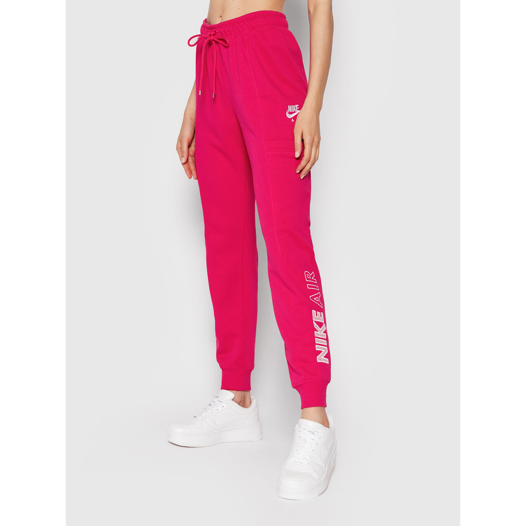 Nike Pantaloni trening Fleece CZ8626 Roz Regular Fit - Pled.ro