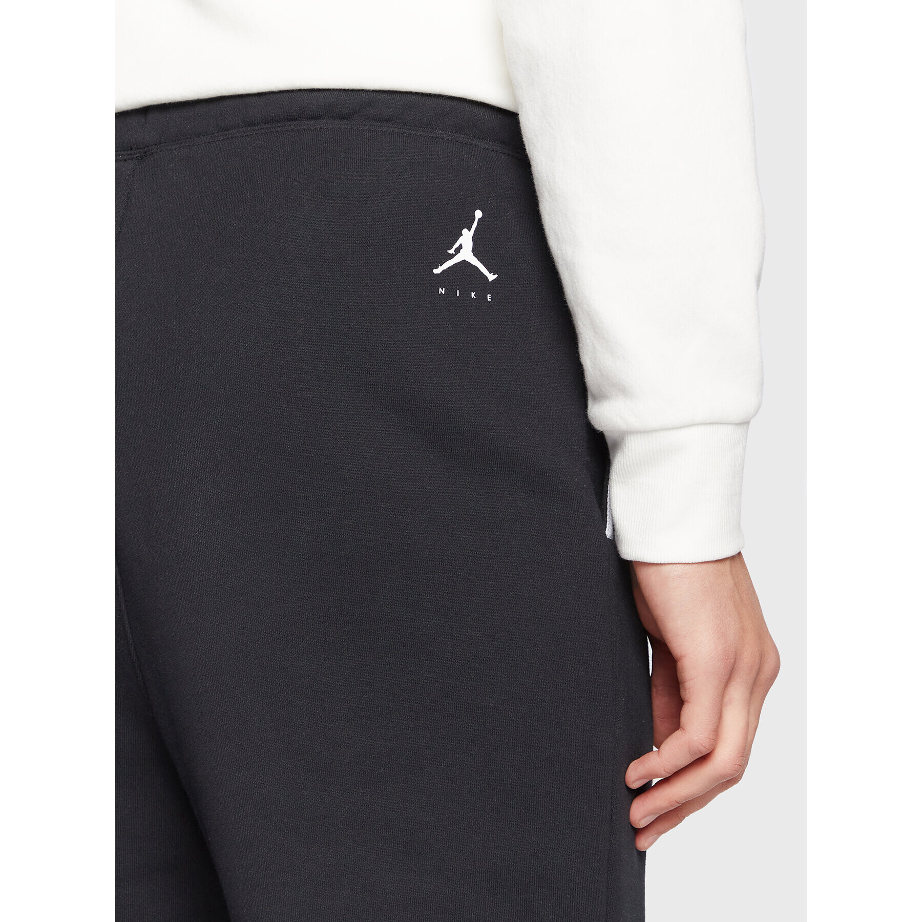 Nike Pantaloni trening Jumpman DJ0260 Negru Relaxed Fit - Pled.ro