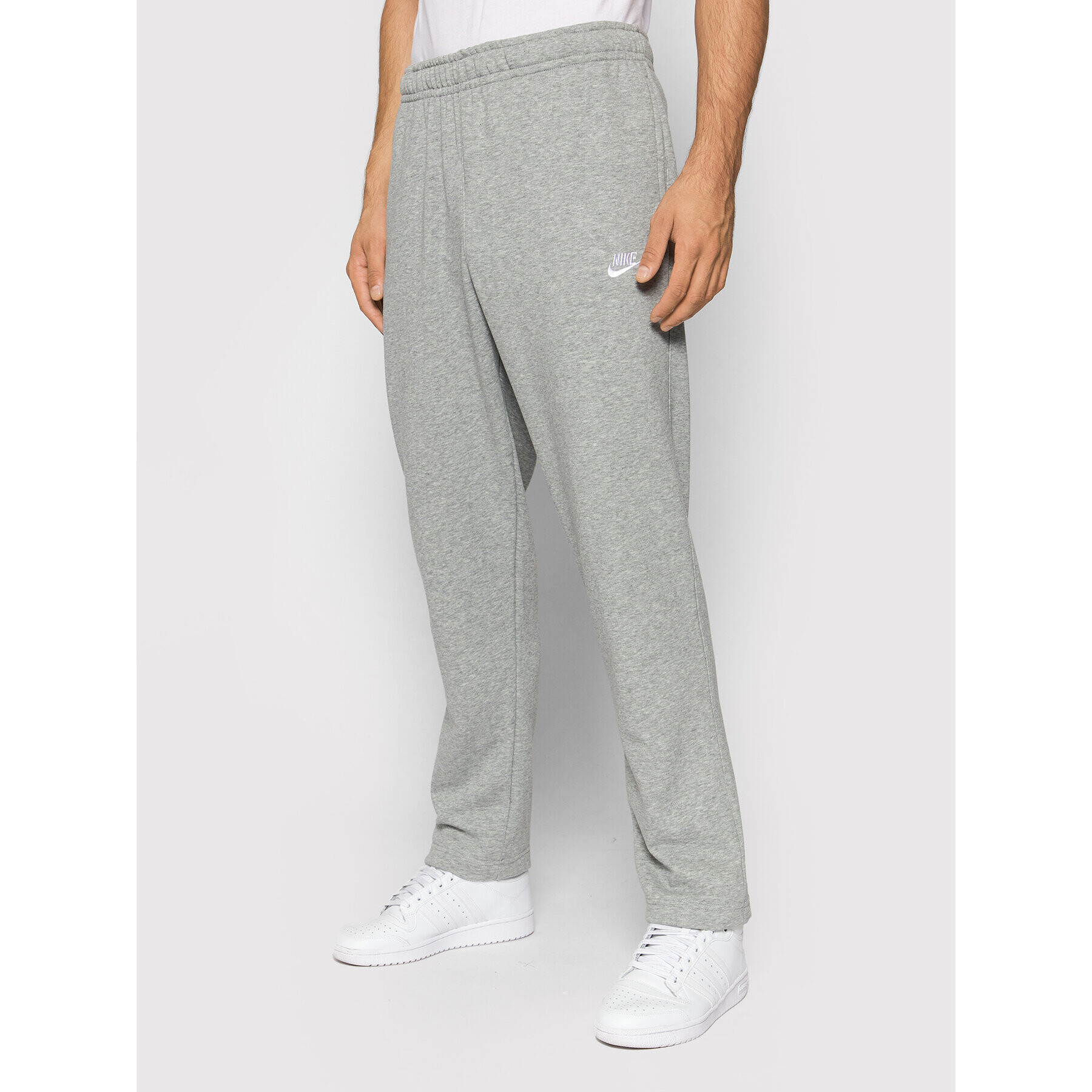 Nike Pantaloni trening Sportswear Club BV2713 Gri Relaxed Fit - Pled.ro