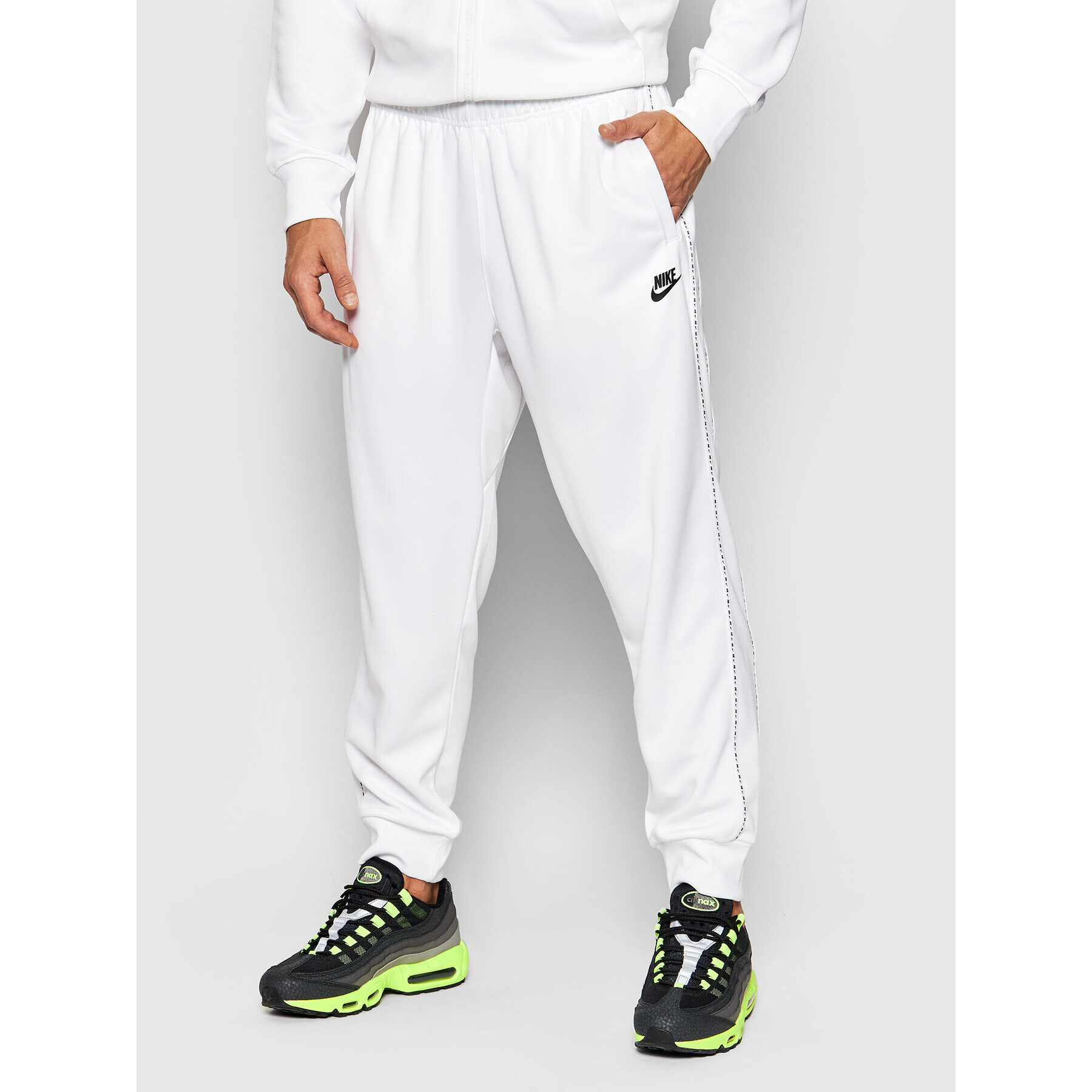 Nike Pantaloni trening Sportswear CZ7823 Alb Standard Fit - Pled.ro