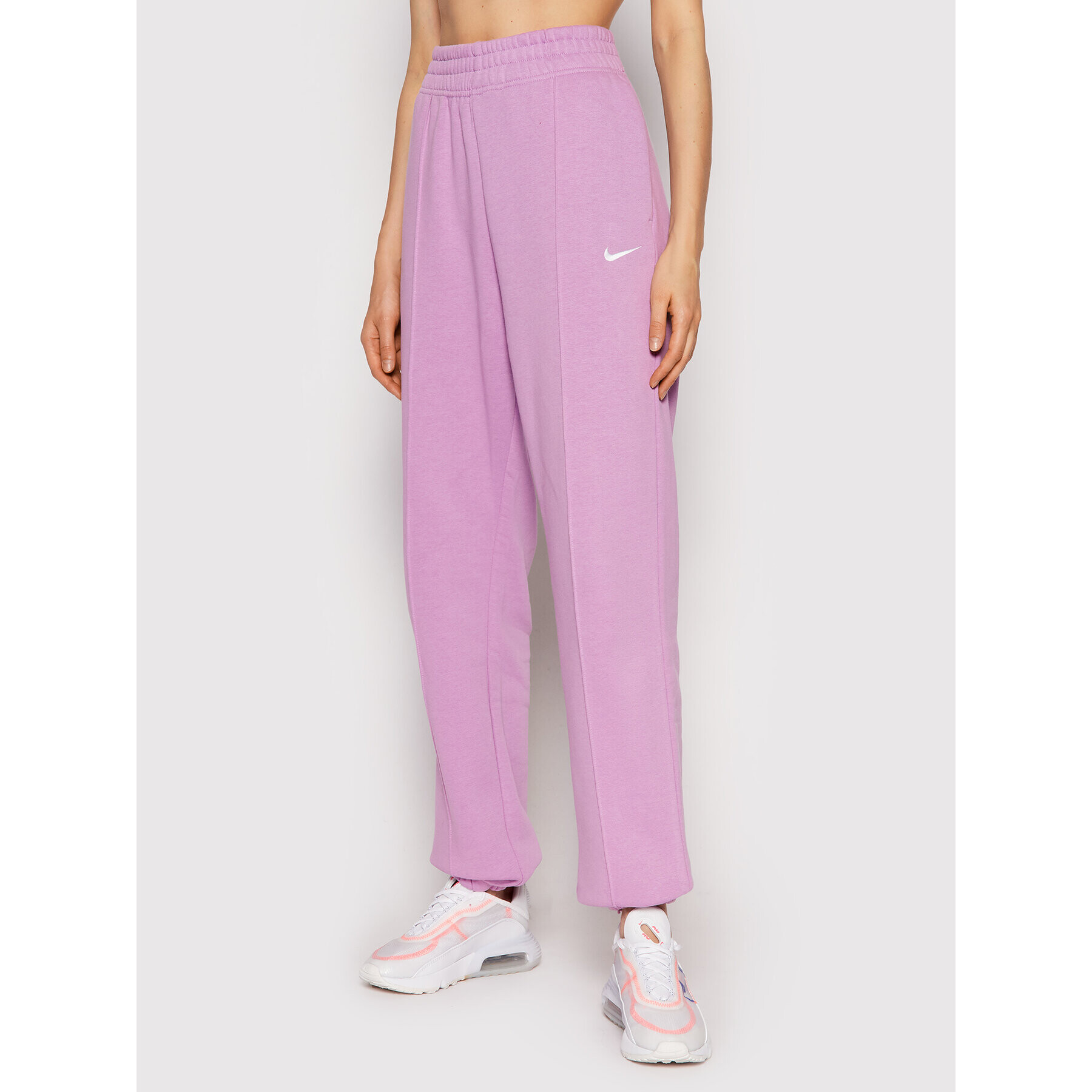 Nike Pantaloni trening Sportswear Essential BV4089 Violet Loose Fit - Pled.ro