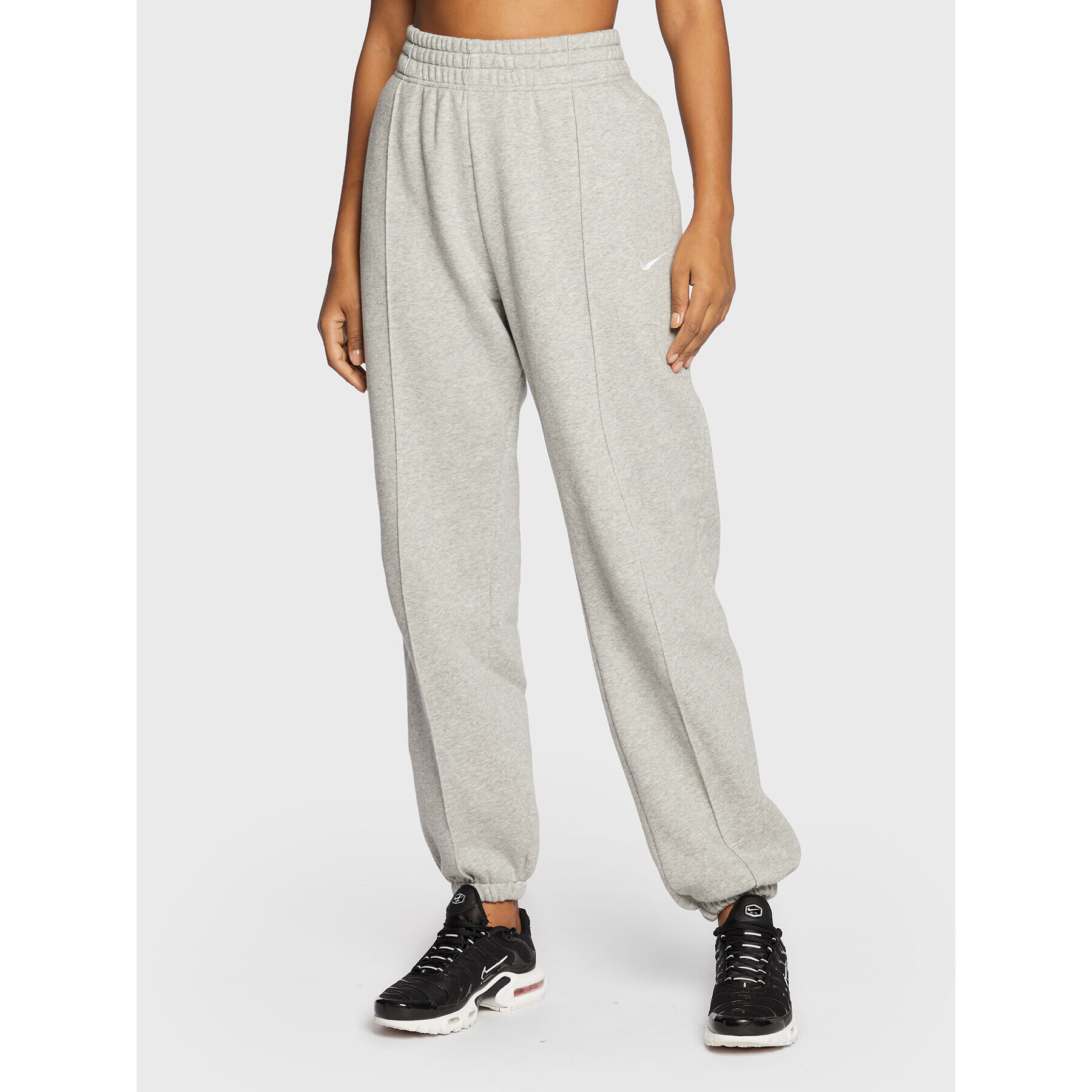 Nike Pantaloni trening Sportswear Essential Collection BV4089 Gri Loose Fit - Pled.ro