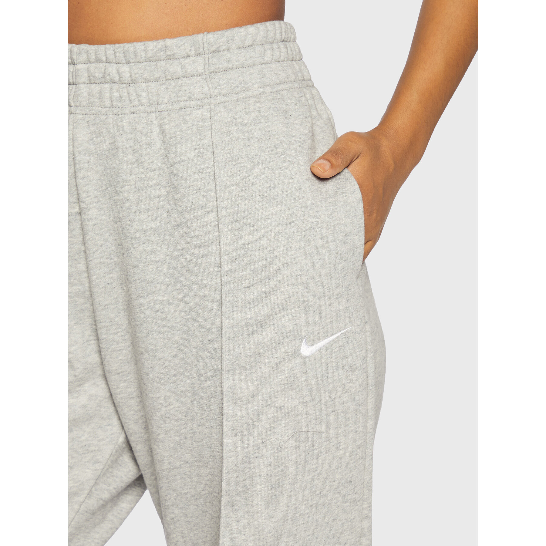 Nike Pantaloni trening Sportswear Essential Collection BV4089 Gri Loose Fit - Pled.ro