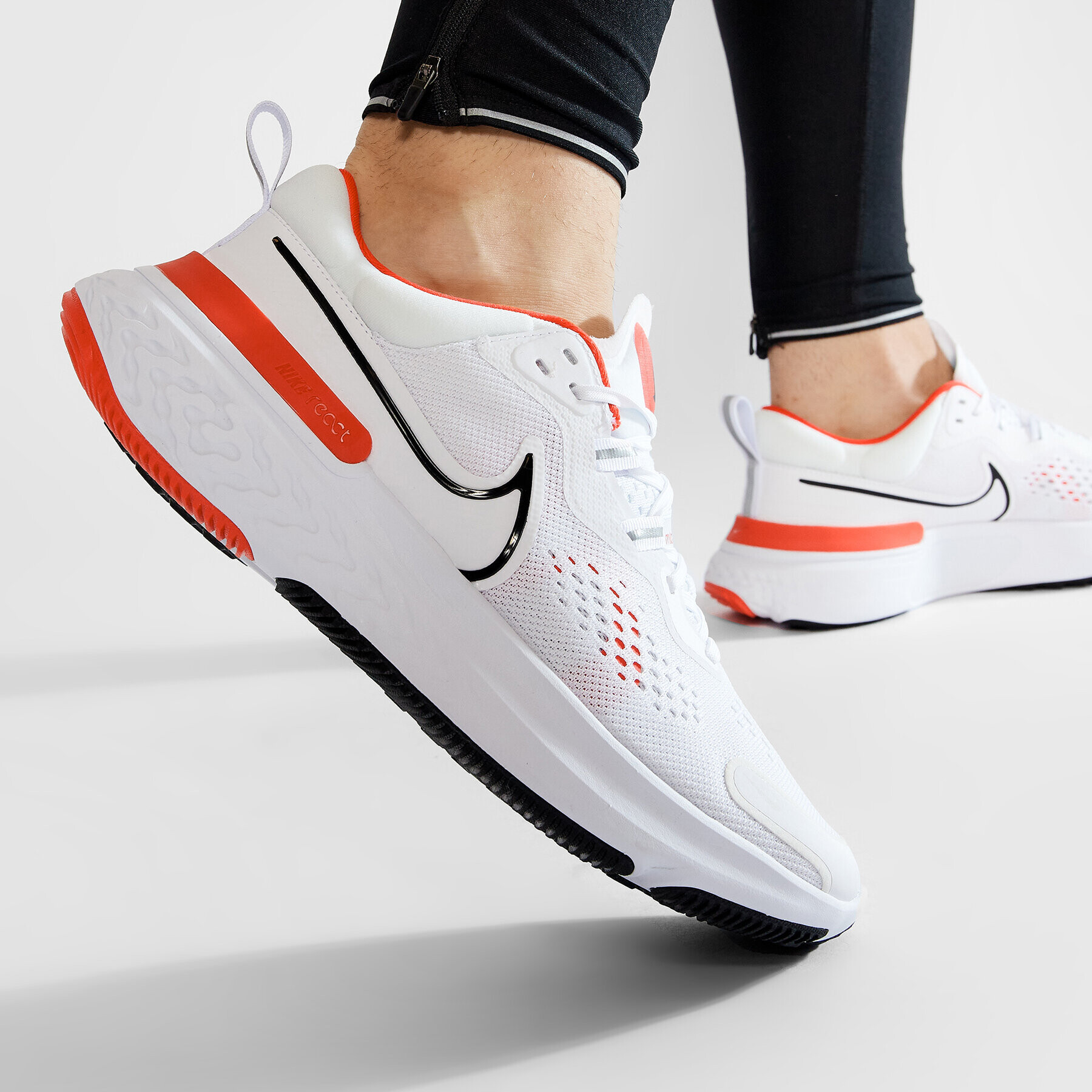 Nike Pantofi React Miler 2 CW7121 100 Alb - Pled.ro