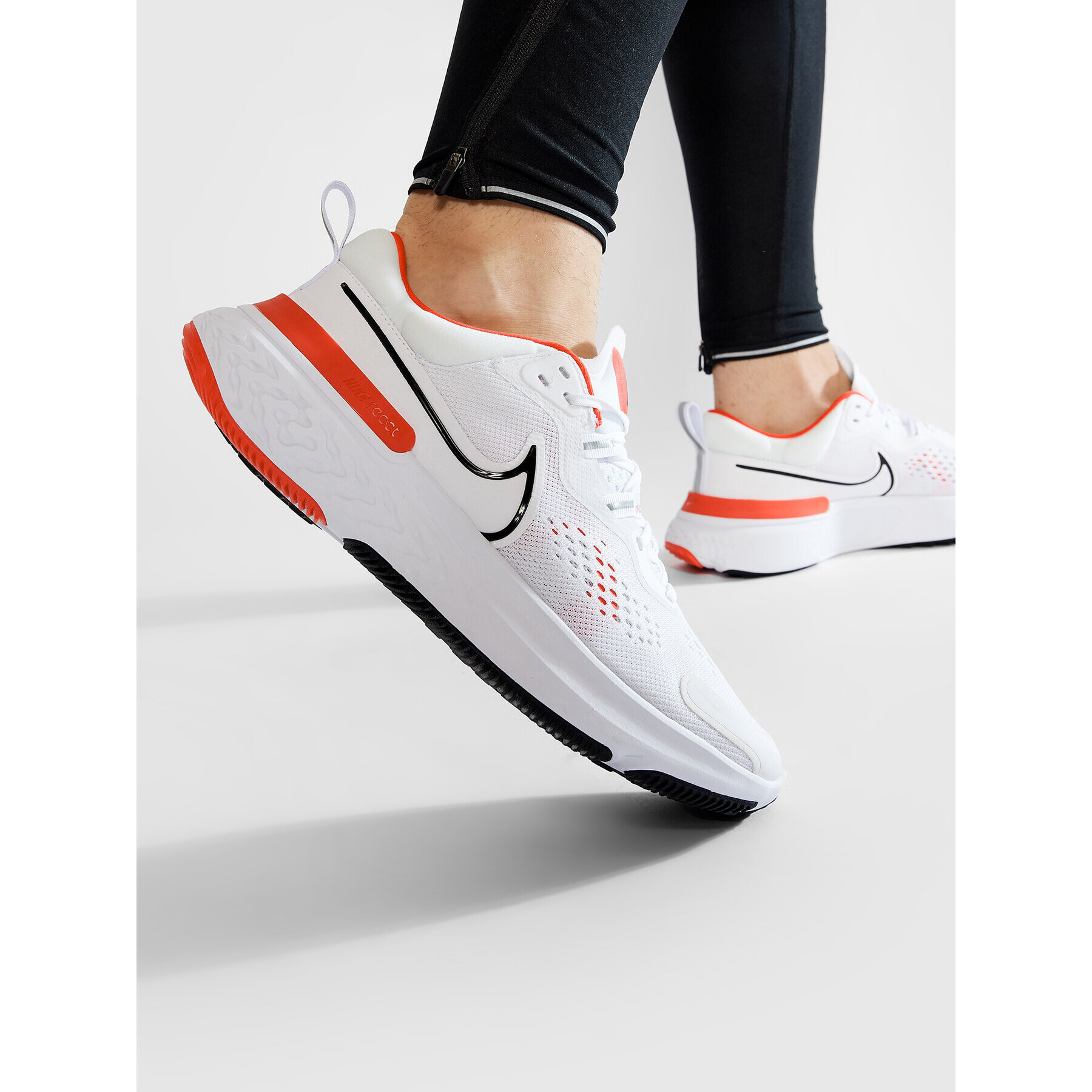 Nike Pantofi React Miler 2 CW7121 100 Alb - Pled.ro