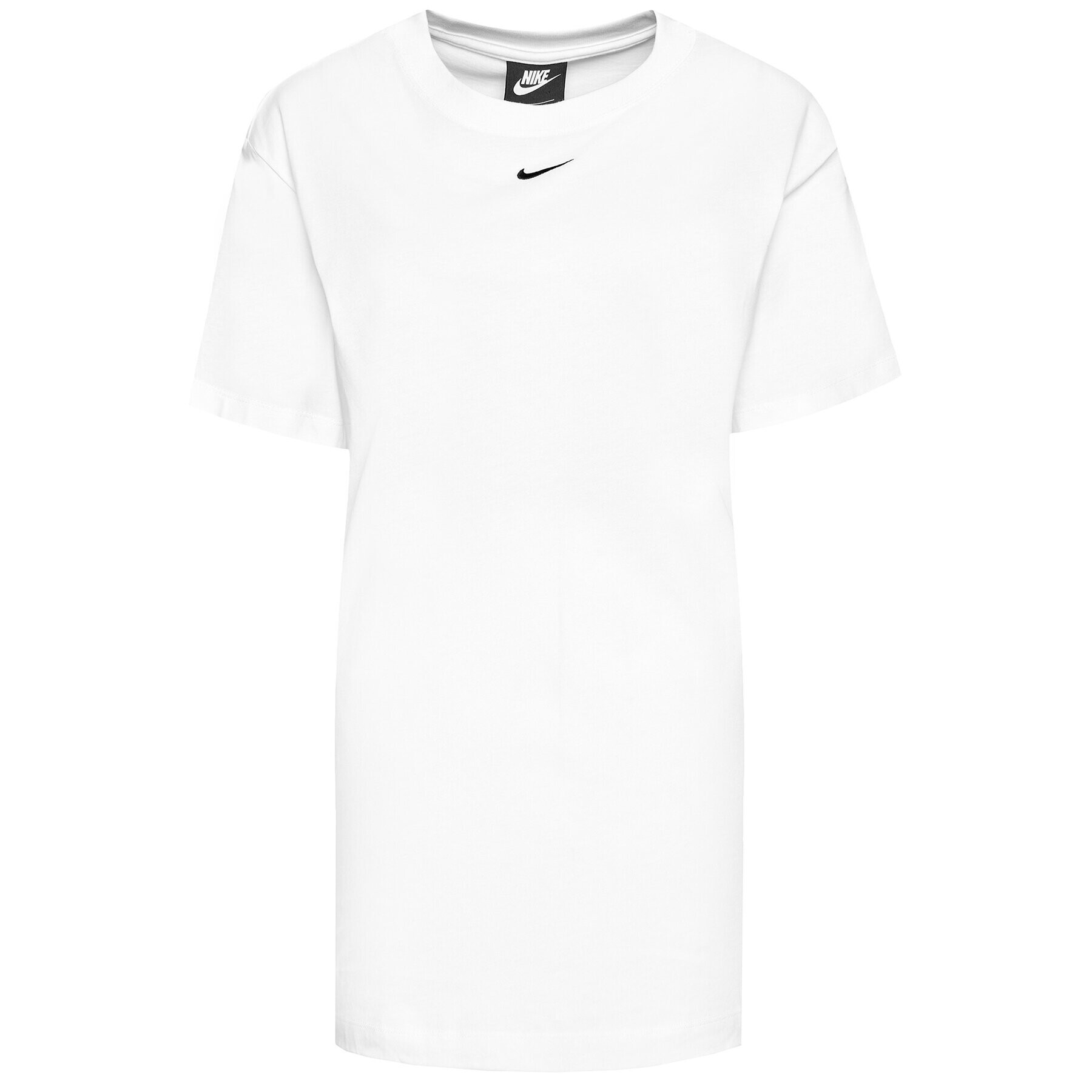 Nike Rochie de zi Sportswear Essential CJ2242 Alb Loose Fit - Pled.ro