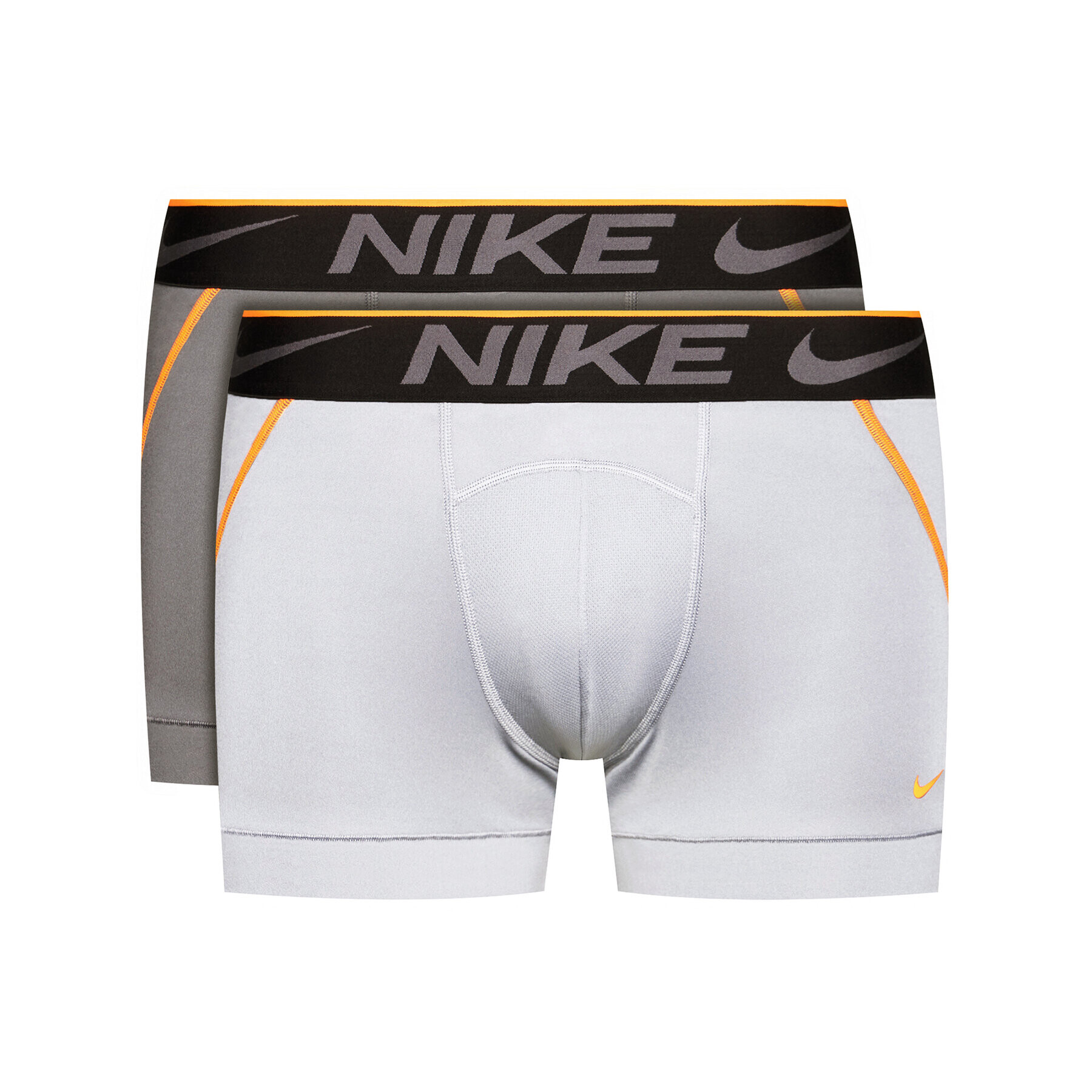 Nike Set 2 perechi de boxeri Breathe Micro 0000KE1019 Gri - Pled.ro