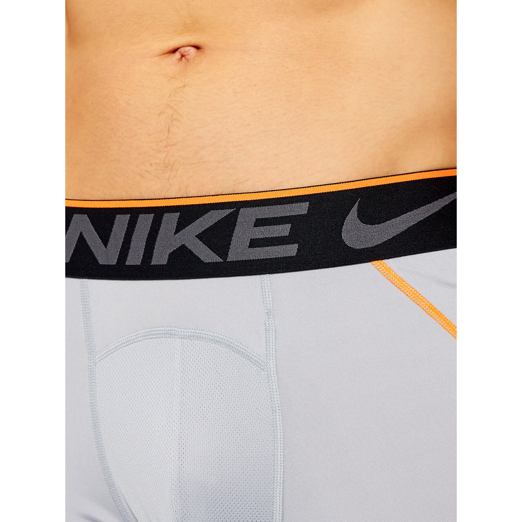 Nike Set 2 perechi de boxeri Breathe Micro 0000KE1019 Gri - Pled.ro