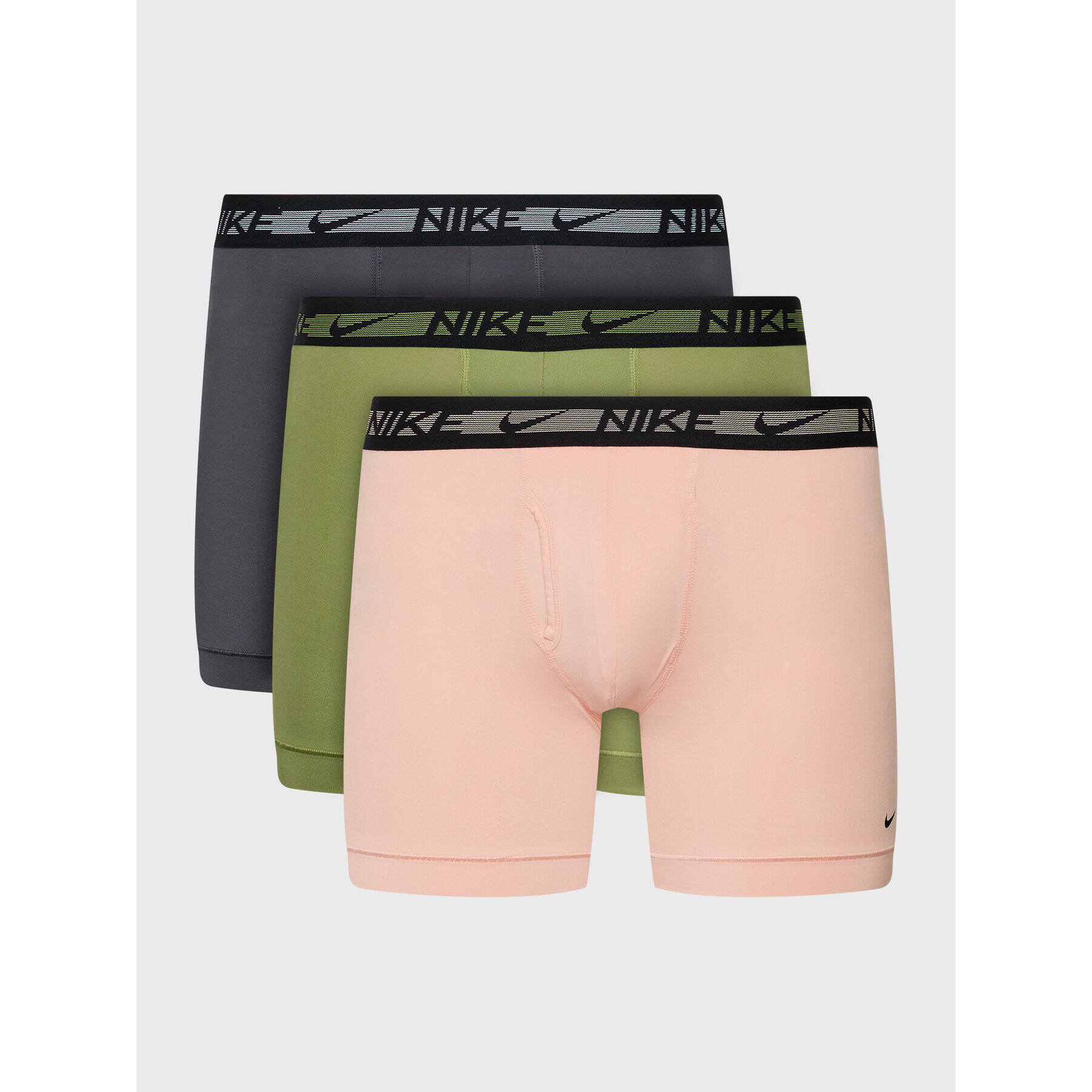 Nike Set 3 perechi de boxeri 0000KE1153 Colorat - Pled.ro