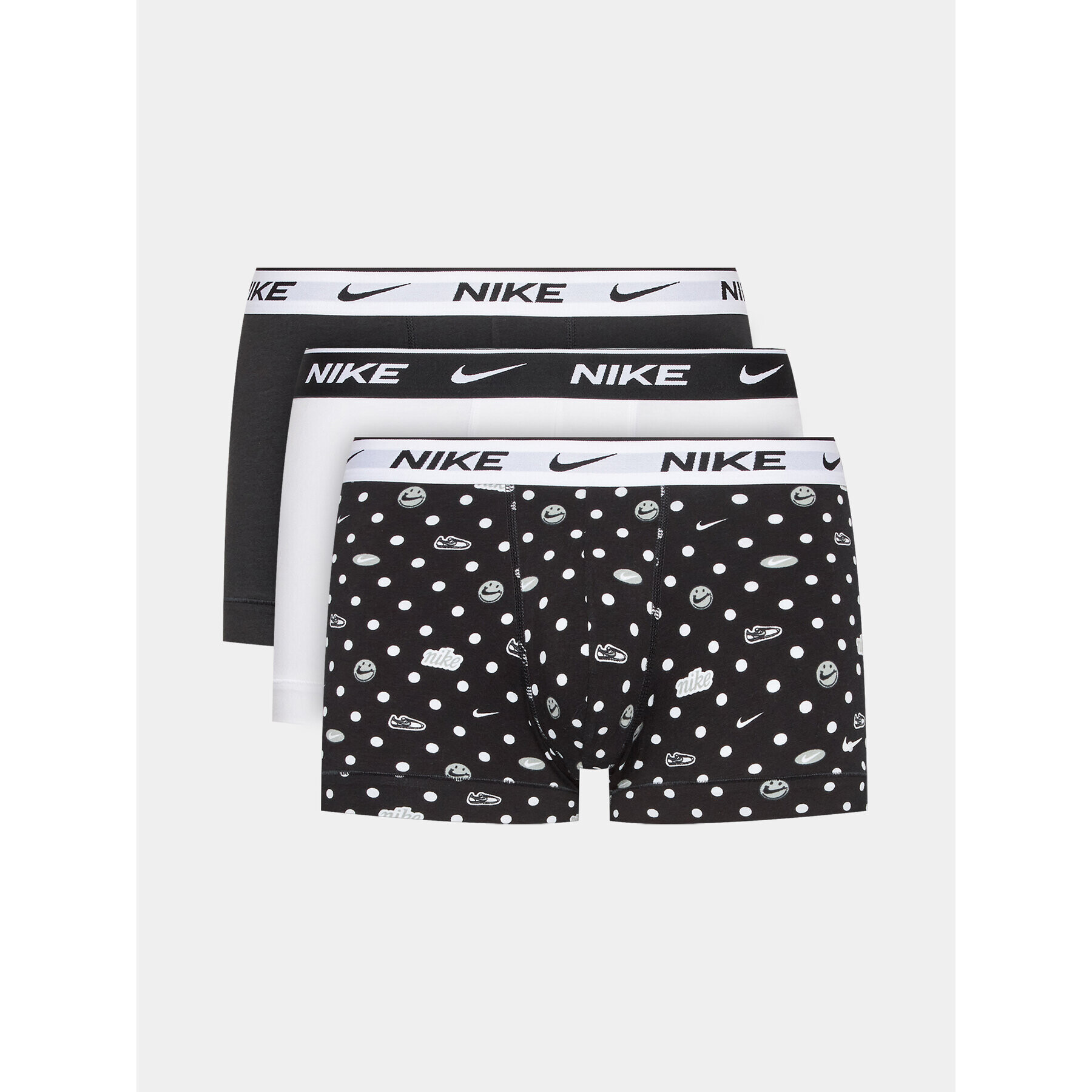 Nike Set 3 perechi de boxeri 000PKE1008 Colorat - Pled.ro