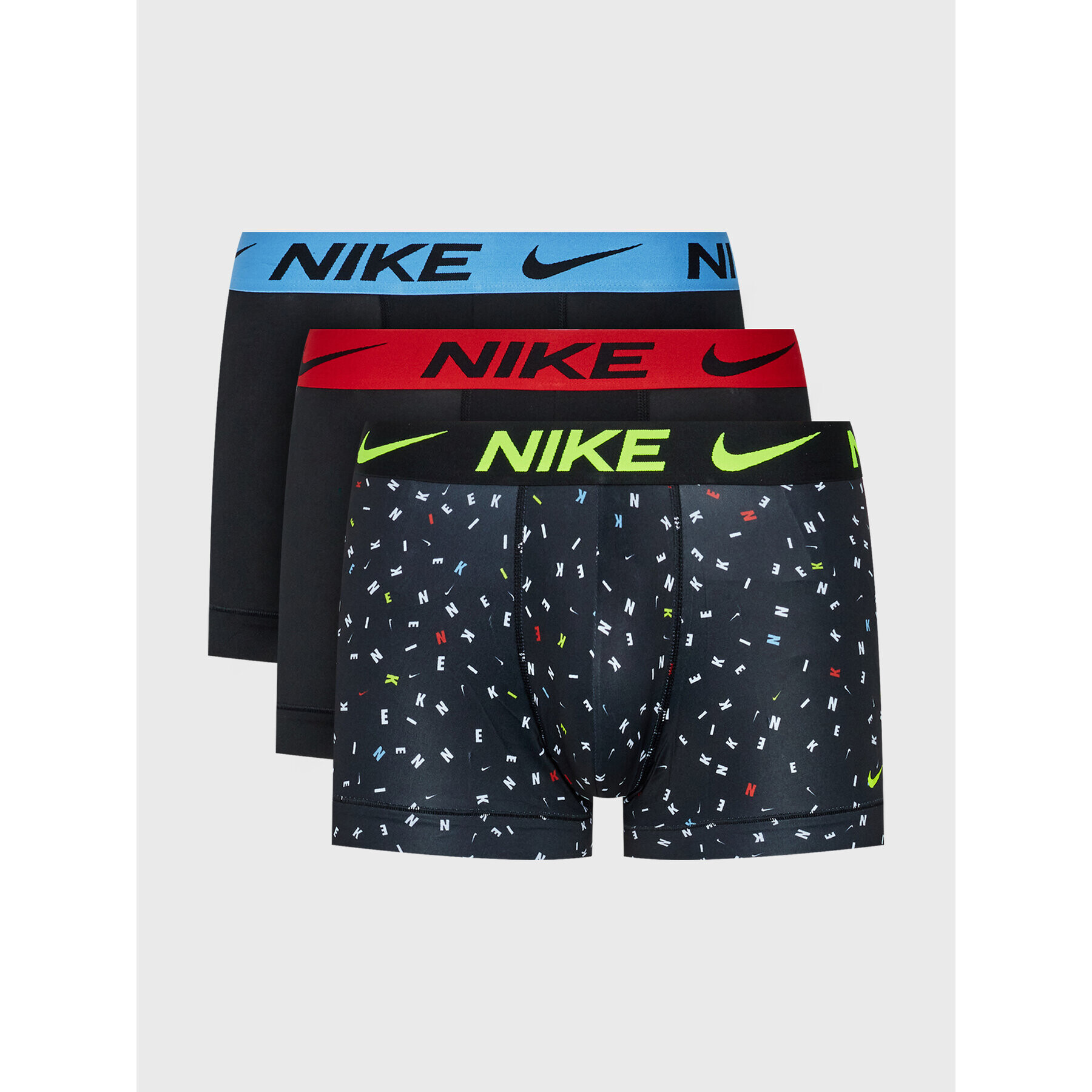 Nike Set 3 perechi de boxeri Dri-Fit Essential 0000KE1156 Negru - Pled.ro