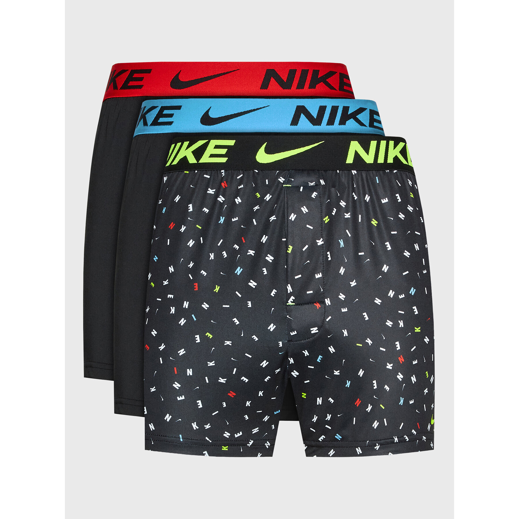 Nike Set 3 perechi de boxeri Dri-Fit Essential 0000KE1214 Negru - Pled.ro