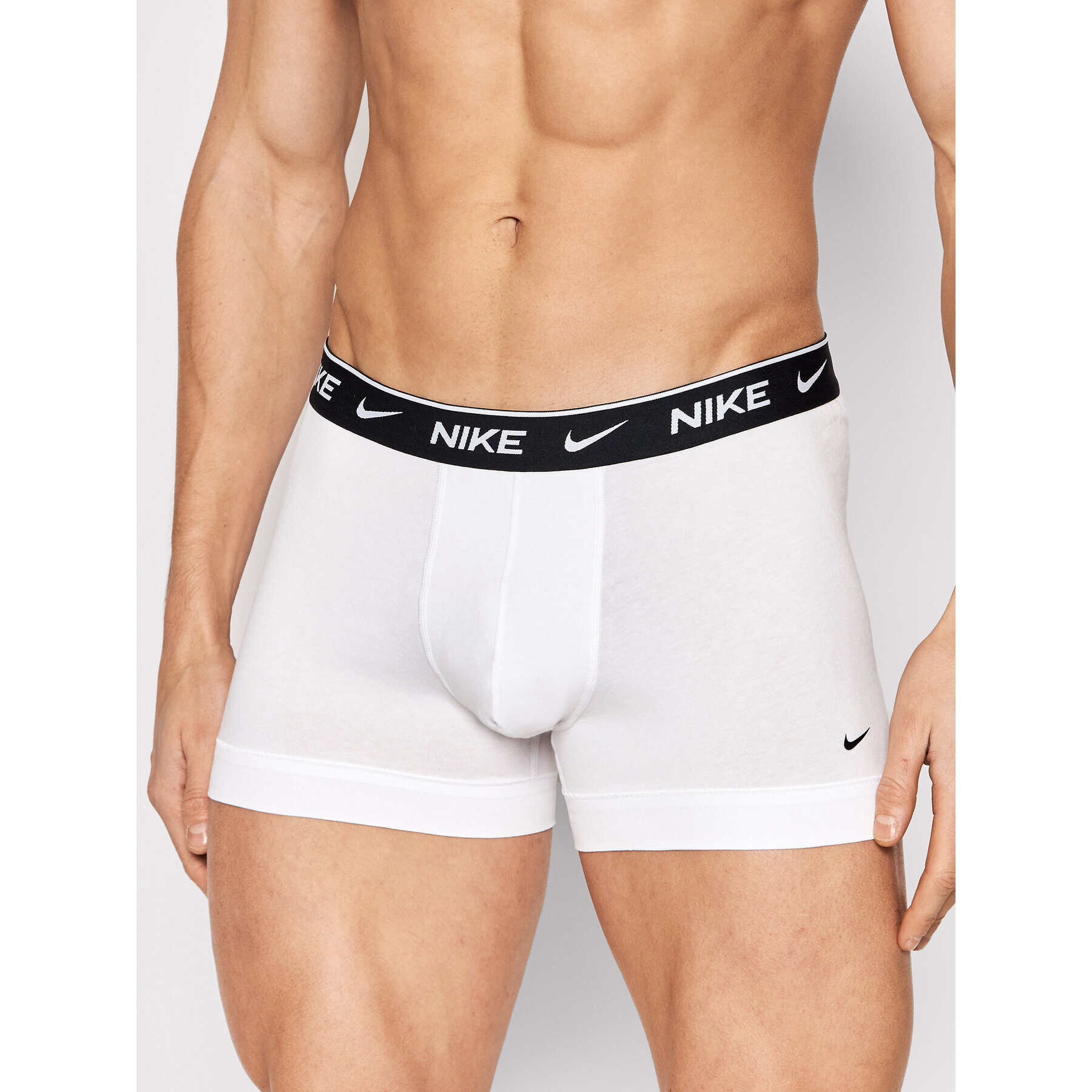 Nike Set 3 perechi de boxeri Everyday 0000KE1008 Alb - Pled.ro