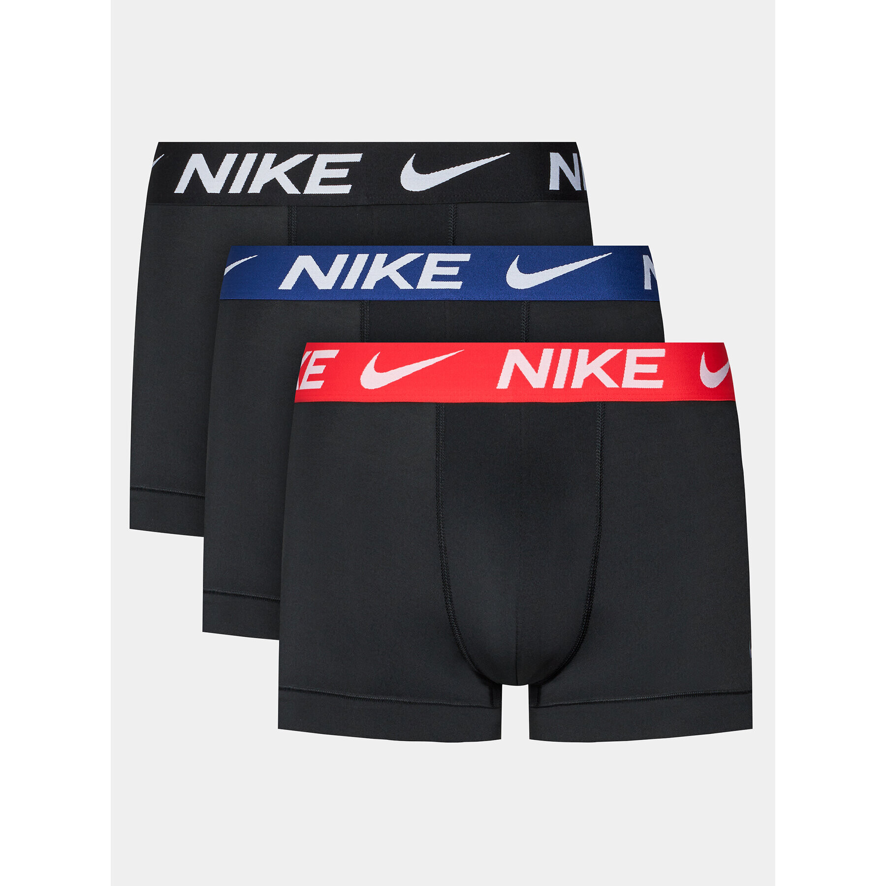 Nike Set 3 perechi de boxeri Trunk 3pk 0000KE1156 Negru - Pled.ro