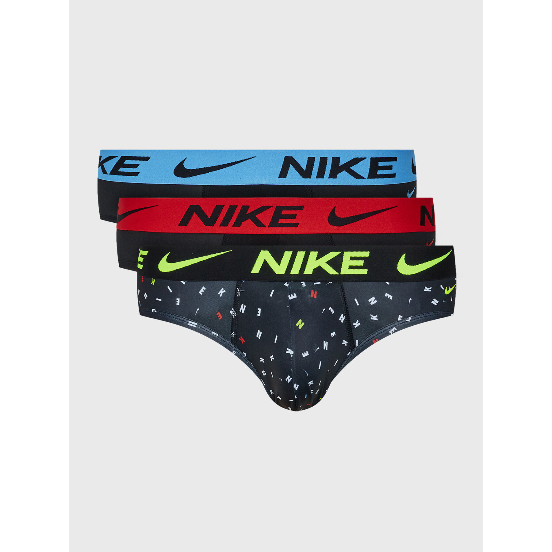 Nike Set 3 perechi de slipuri 0000KE1155 Negru - Pled.ro