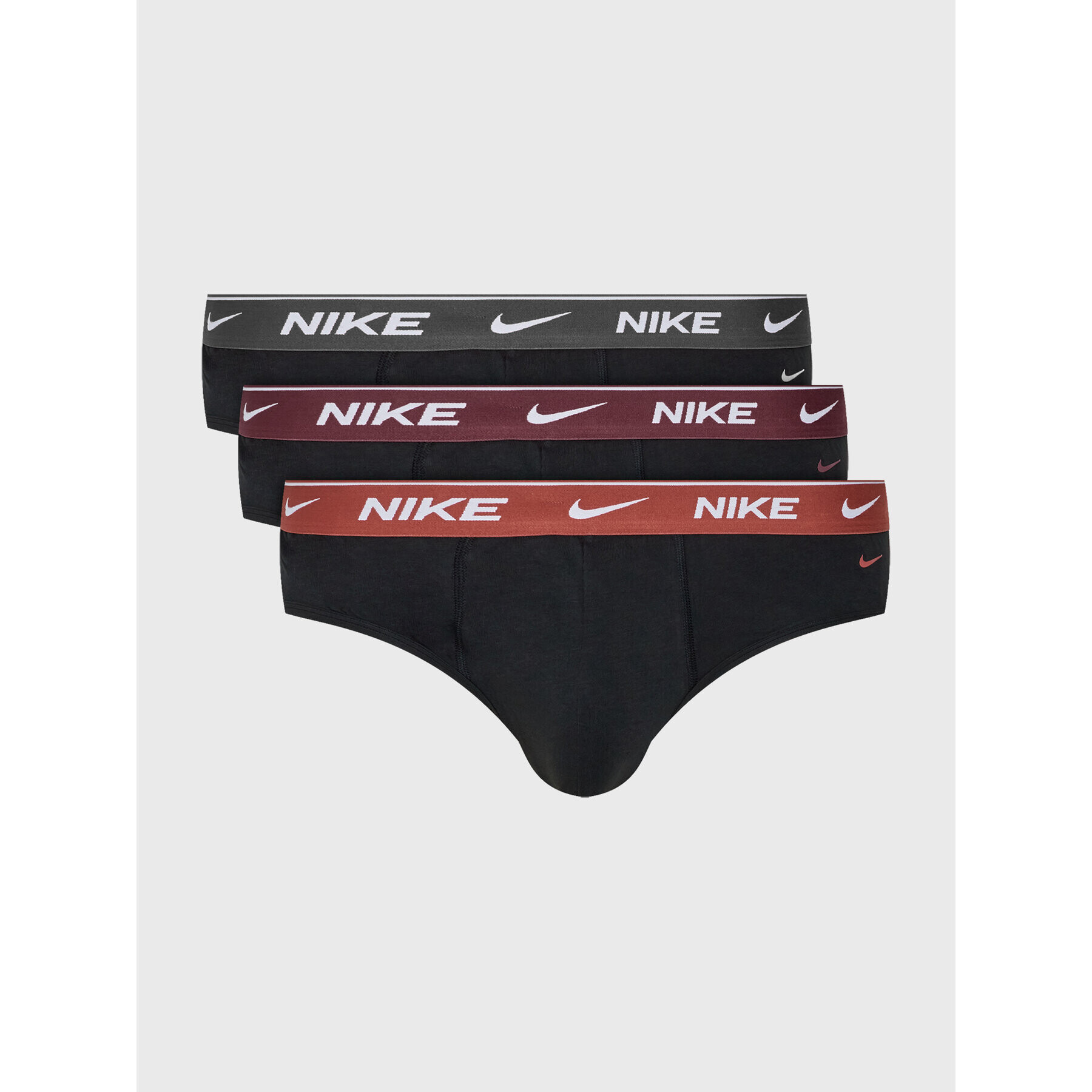 Nike Set 3 perechi de slipuri Everyday 0000KE1006 Negru - Pled.ro