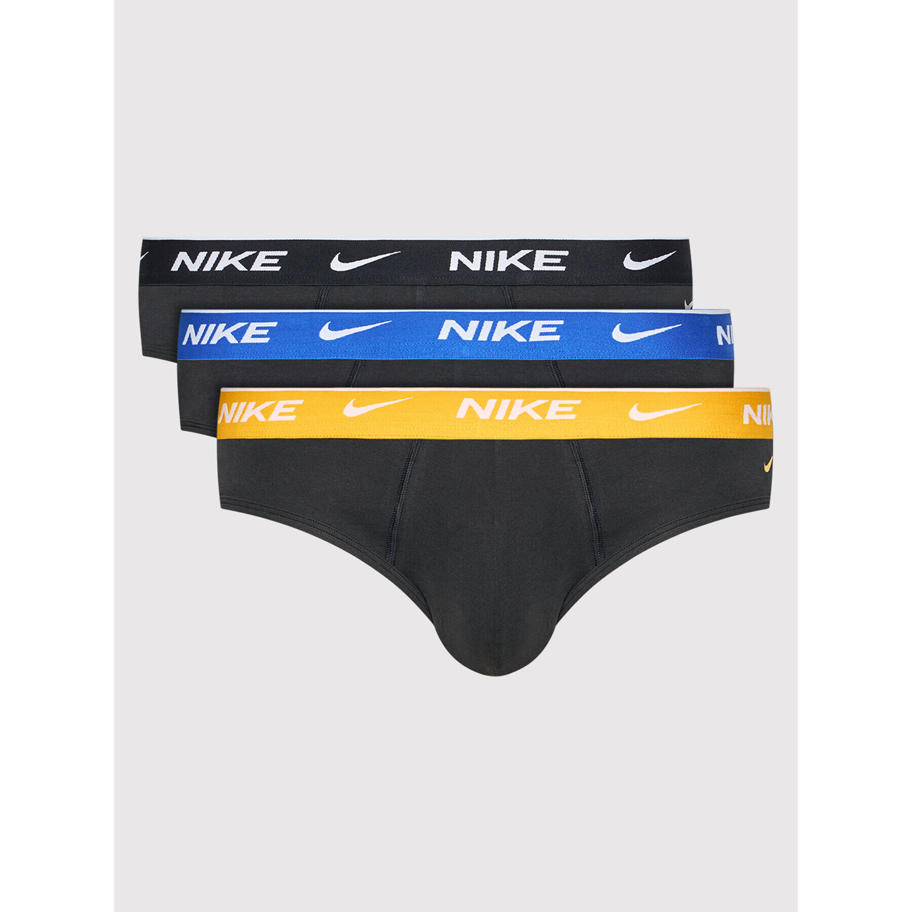 Nike Set 3 perechi de slipuri Everyday Stretch 0000KE1006 Negru - Pled.ro