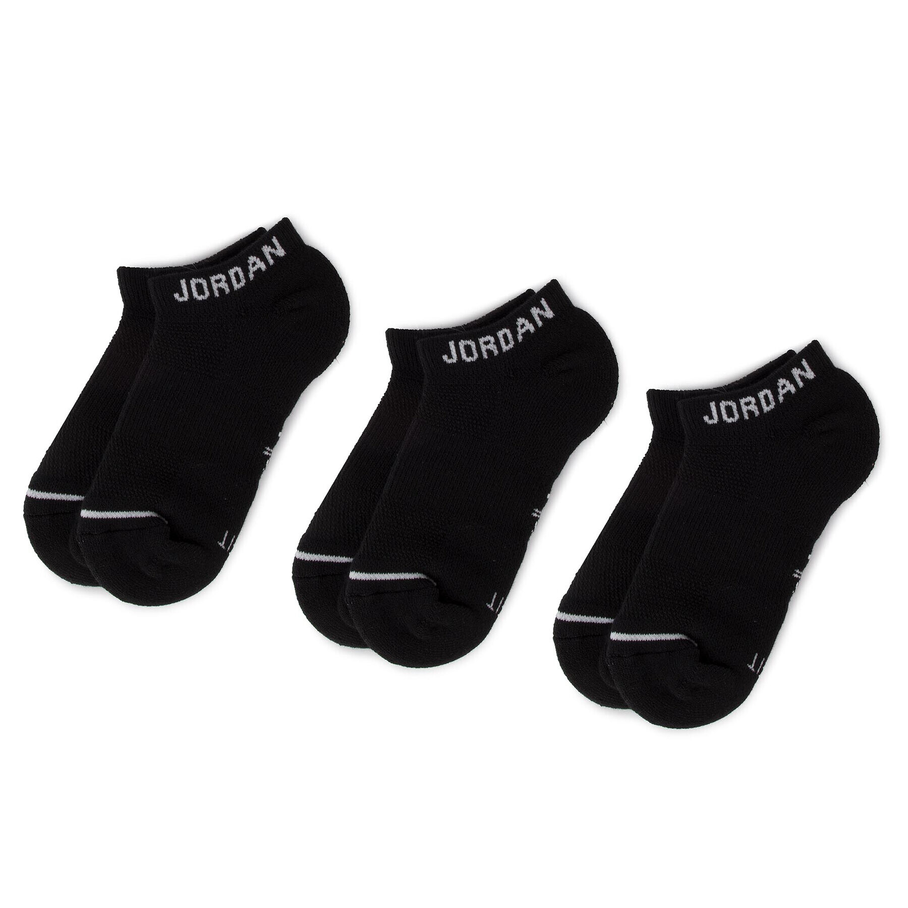 Nike Set de 3 perechi de șosete joase unisex SX5546 010 Negru - Pled.ro