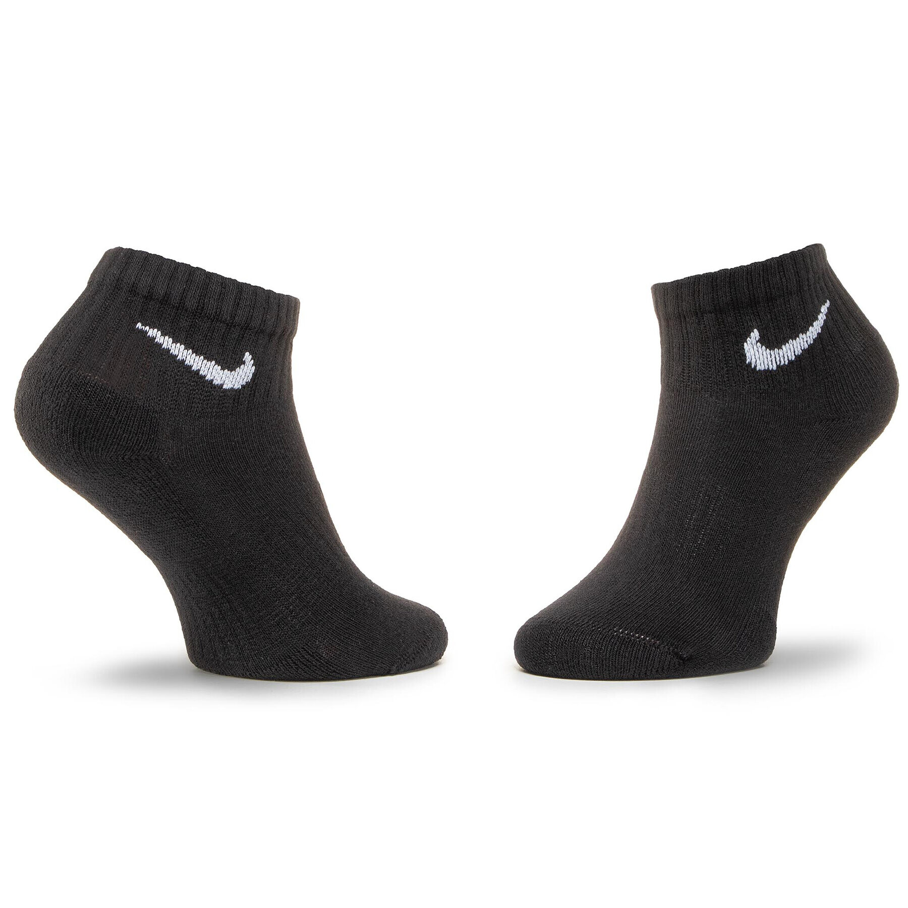 Nike Set de 3 perechi de șosete joase unisex SX7667-010 Negru - Pled.ro