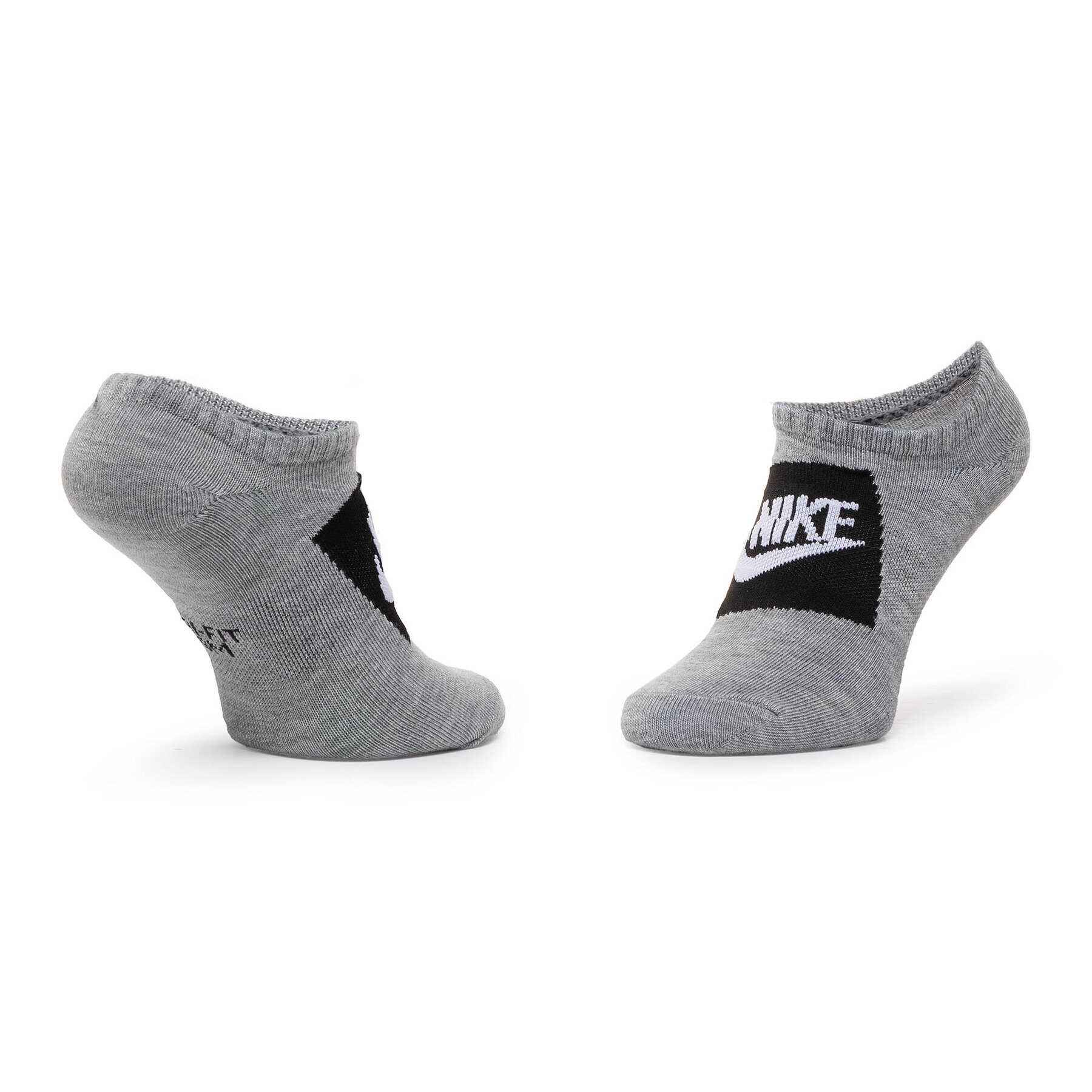 Nike Set de 3 perechi de șosete scurte pentru copii SK0054 908 Negru - Pled.ro