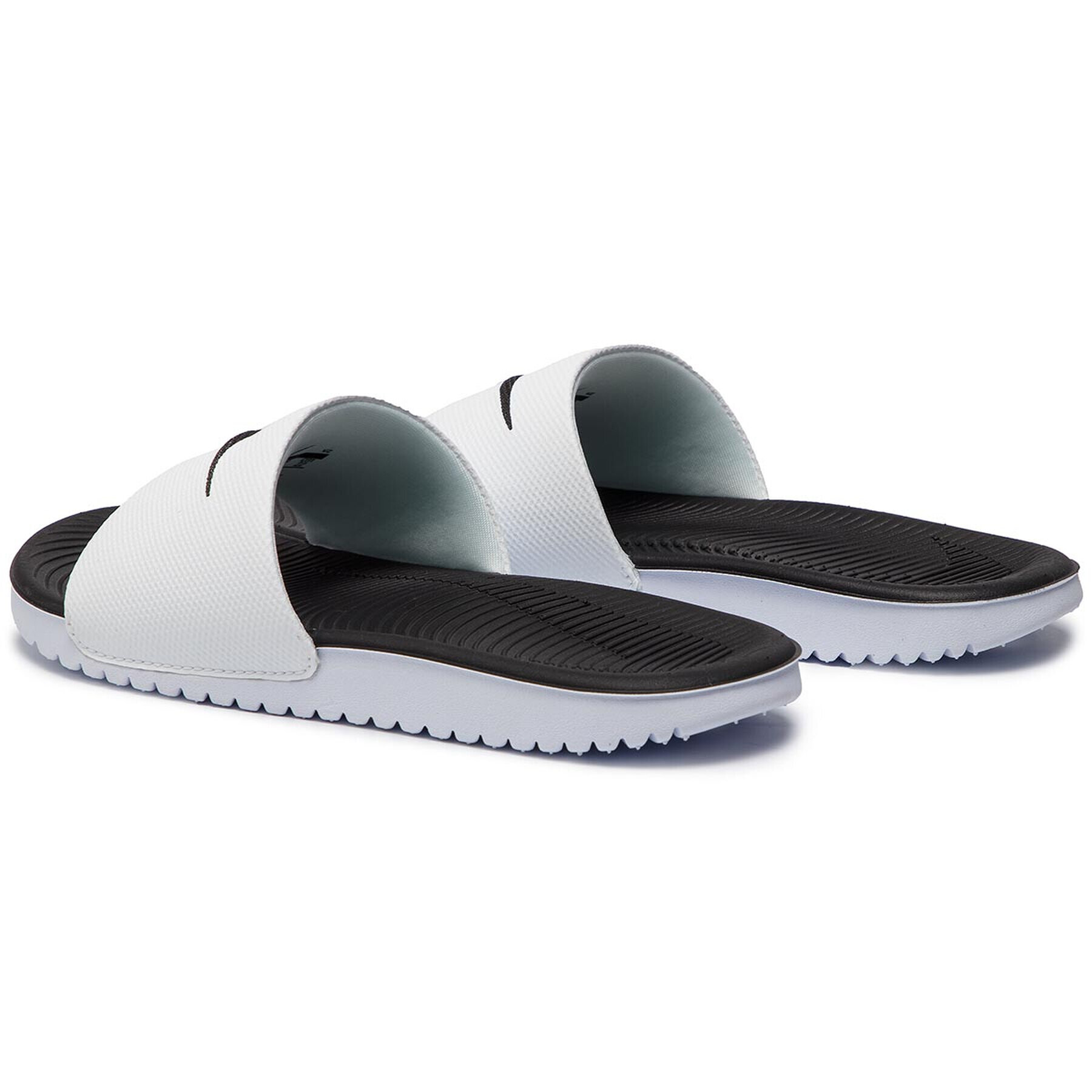 Nike Șlapi Kawa Slide (GS/PS) 819352 100 Alb - Pled.ro